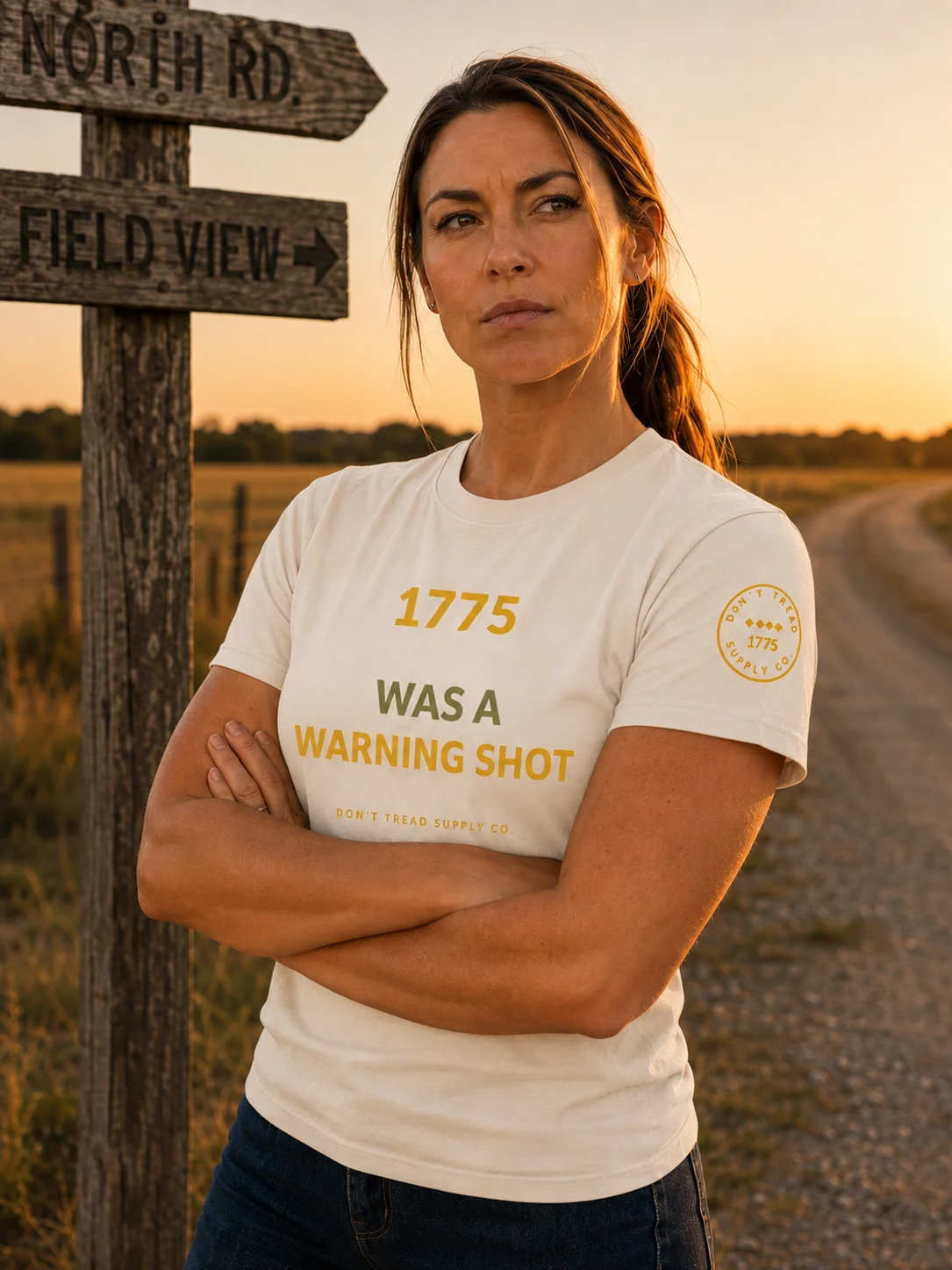 1775 Warning Shot Tee product image (1)
