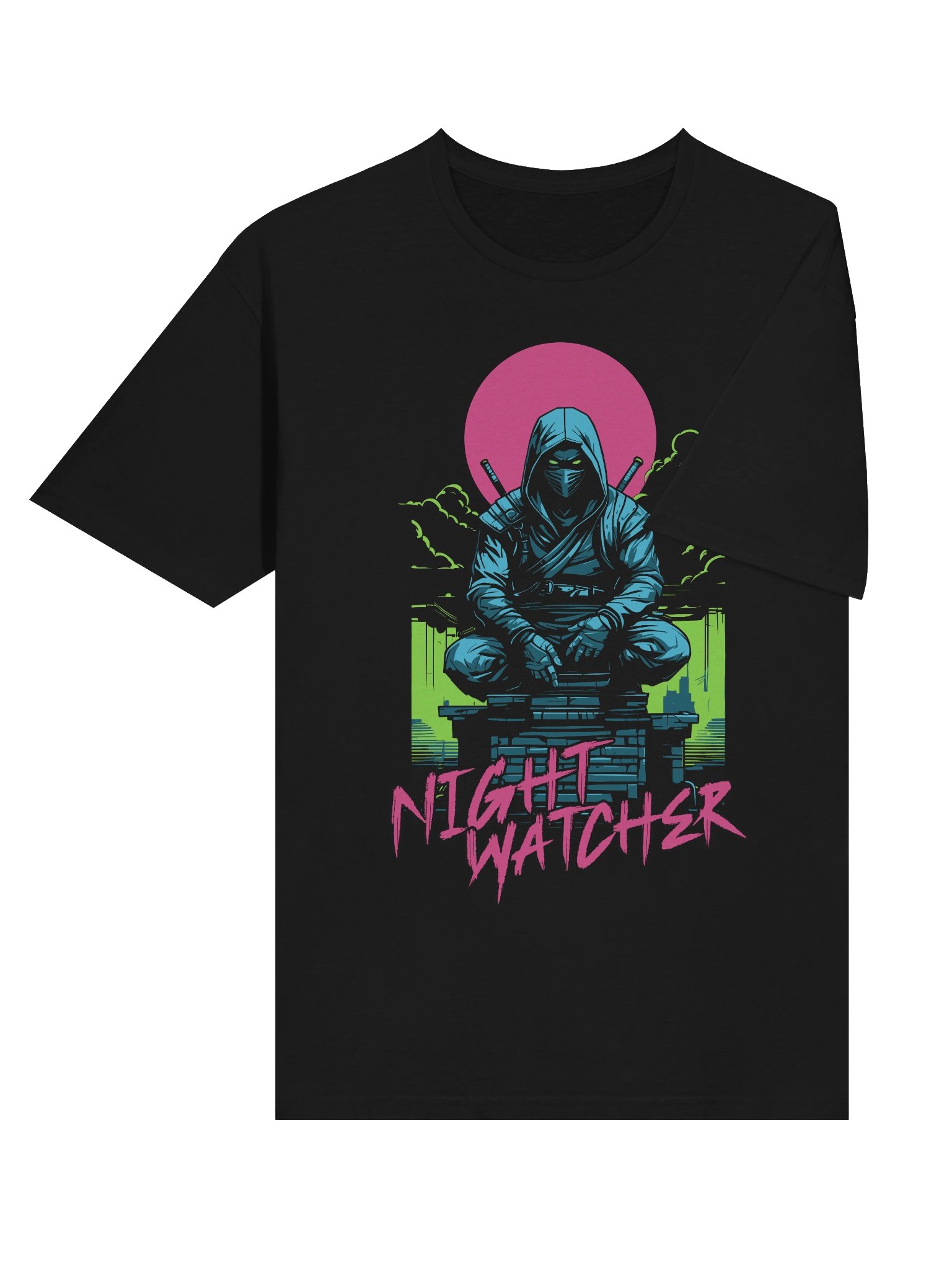Night Watcher Ninja T-Shirt - Gildan Softstyle product image (4)