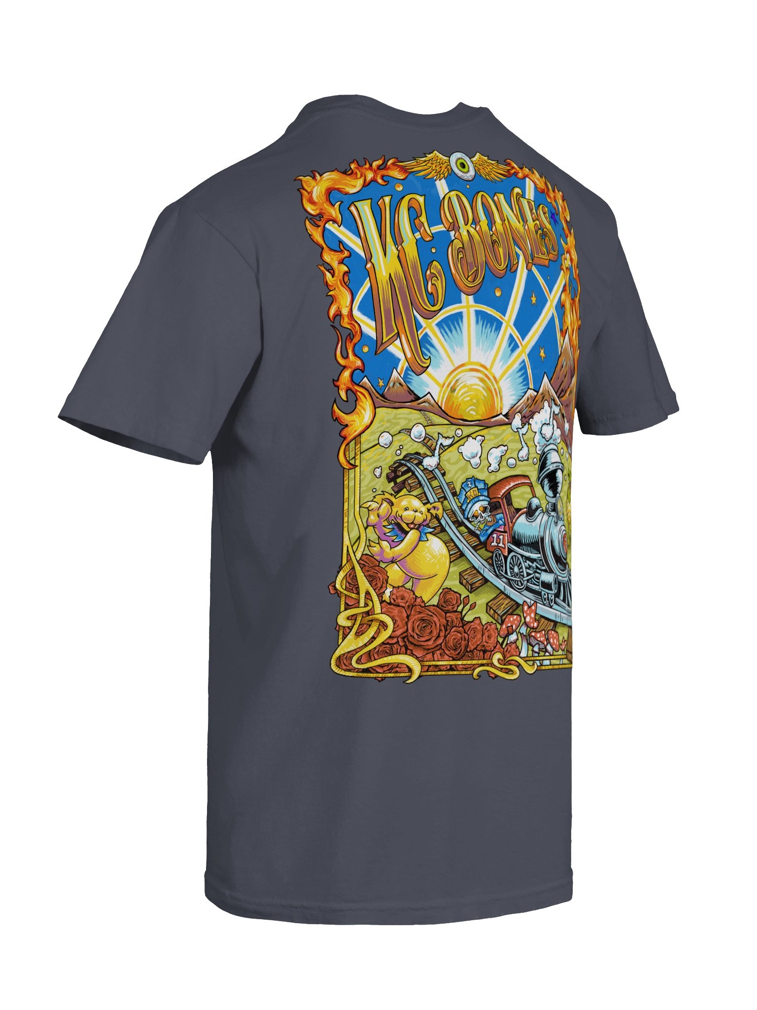 KC Bones Gold Wordmark Tee product image (104)