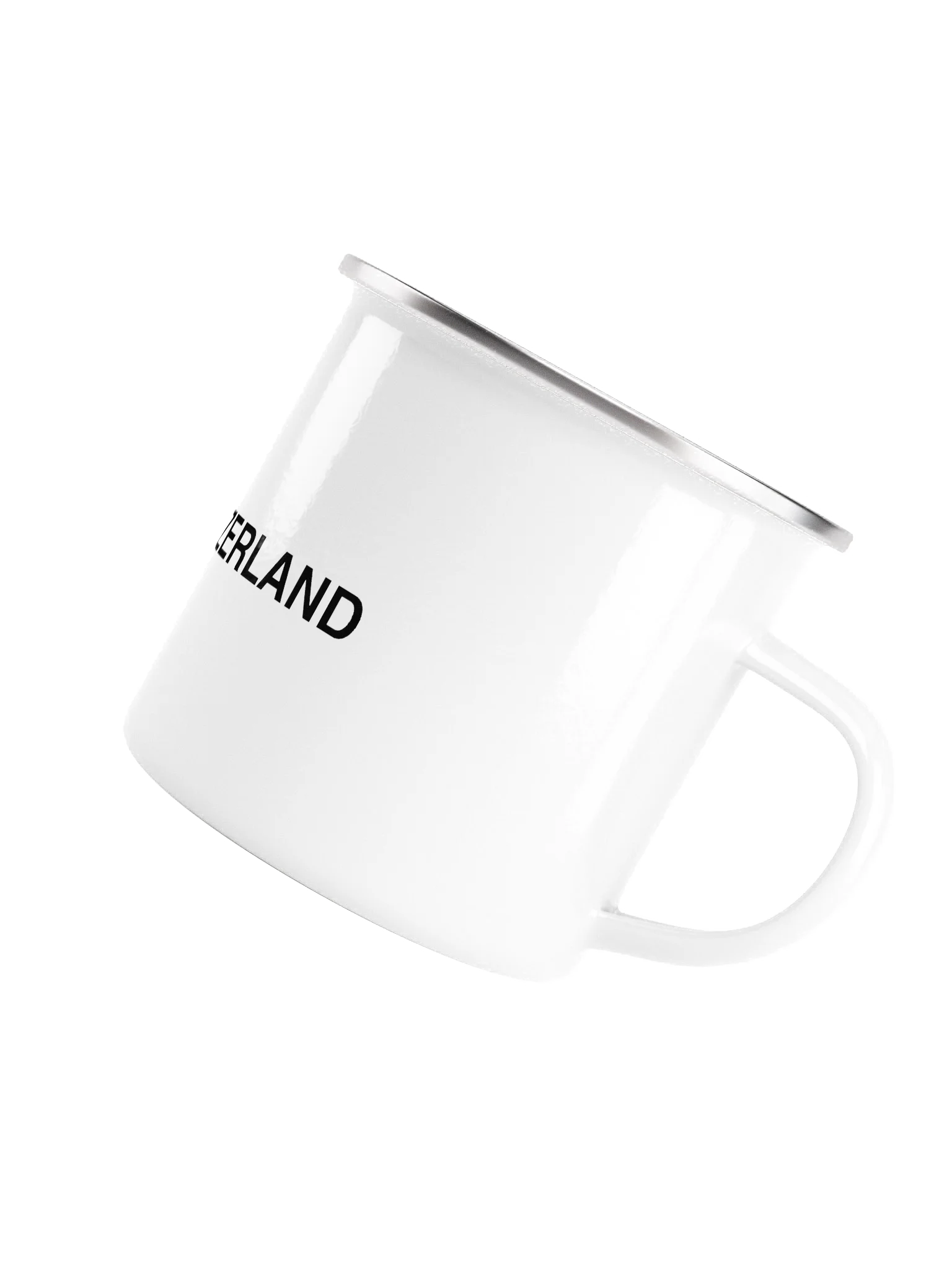 Bern Switzerland Enamel Mug | Minimalist Travel Camping Cup product image (5)