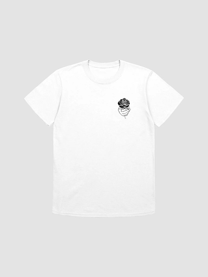 Black Rose Beauty "Rose" Tee (White) product image (1)