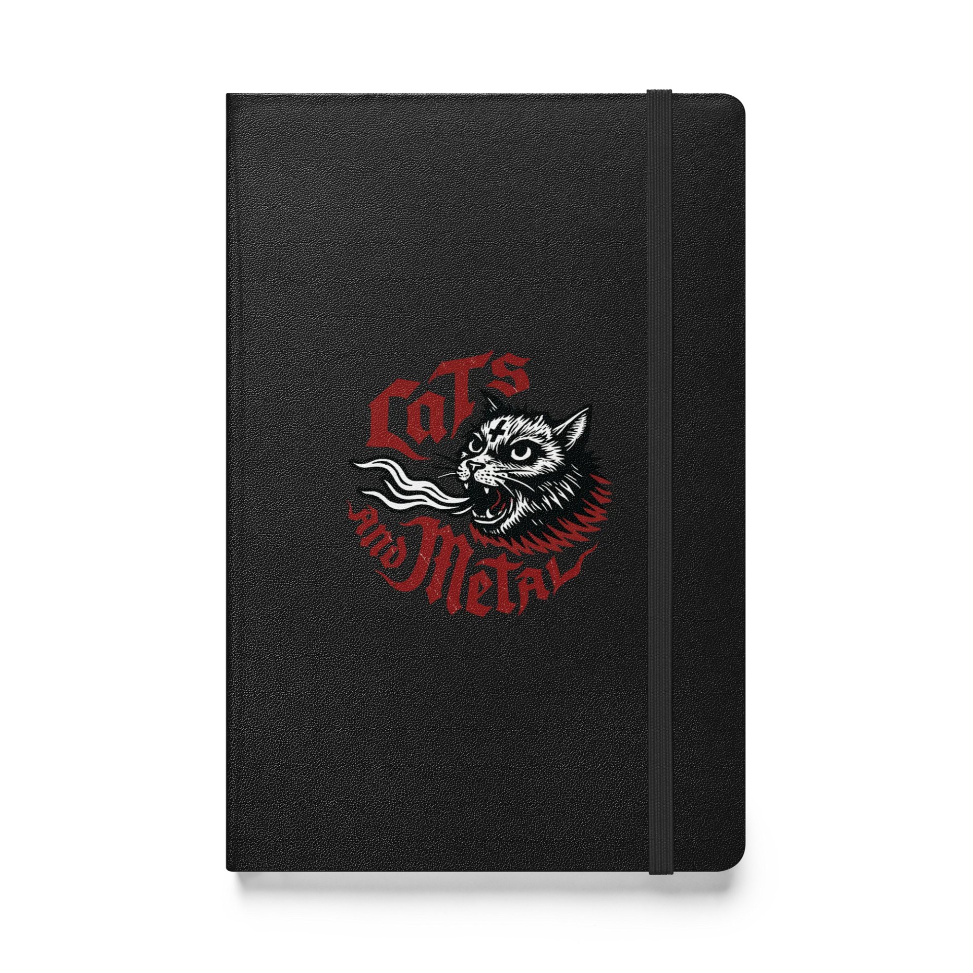 CATS AND METAL Hardcover Bound Notebook | JournalBook® product image (1)