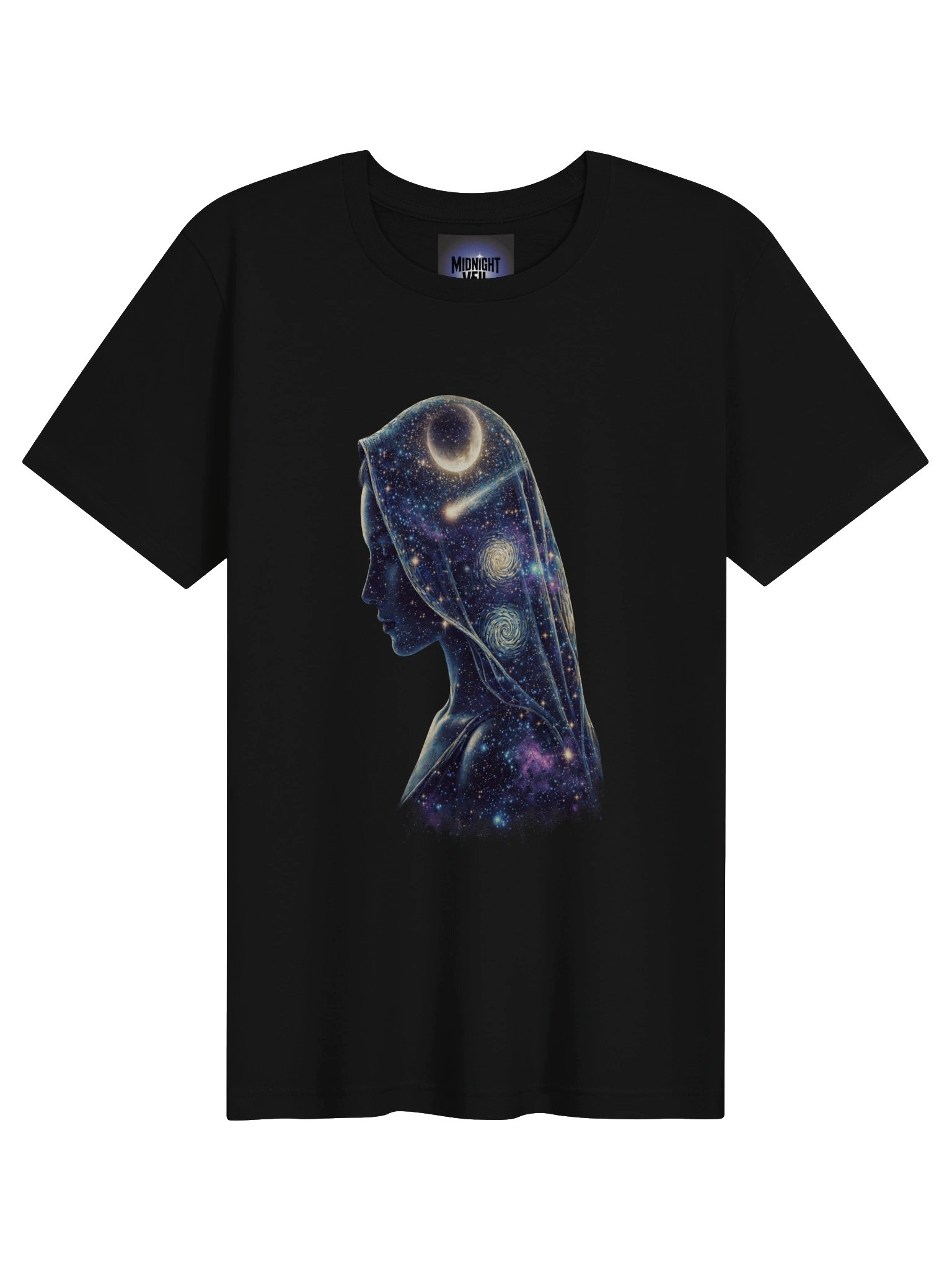 Midnight Veil — Galaxy Hood Muse Tee product image (4)