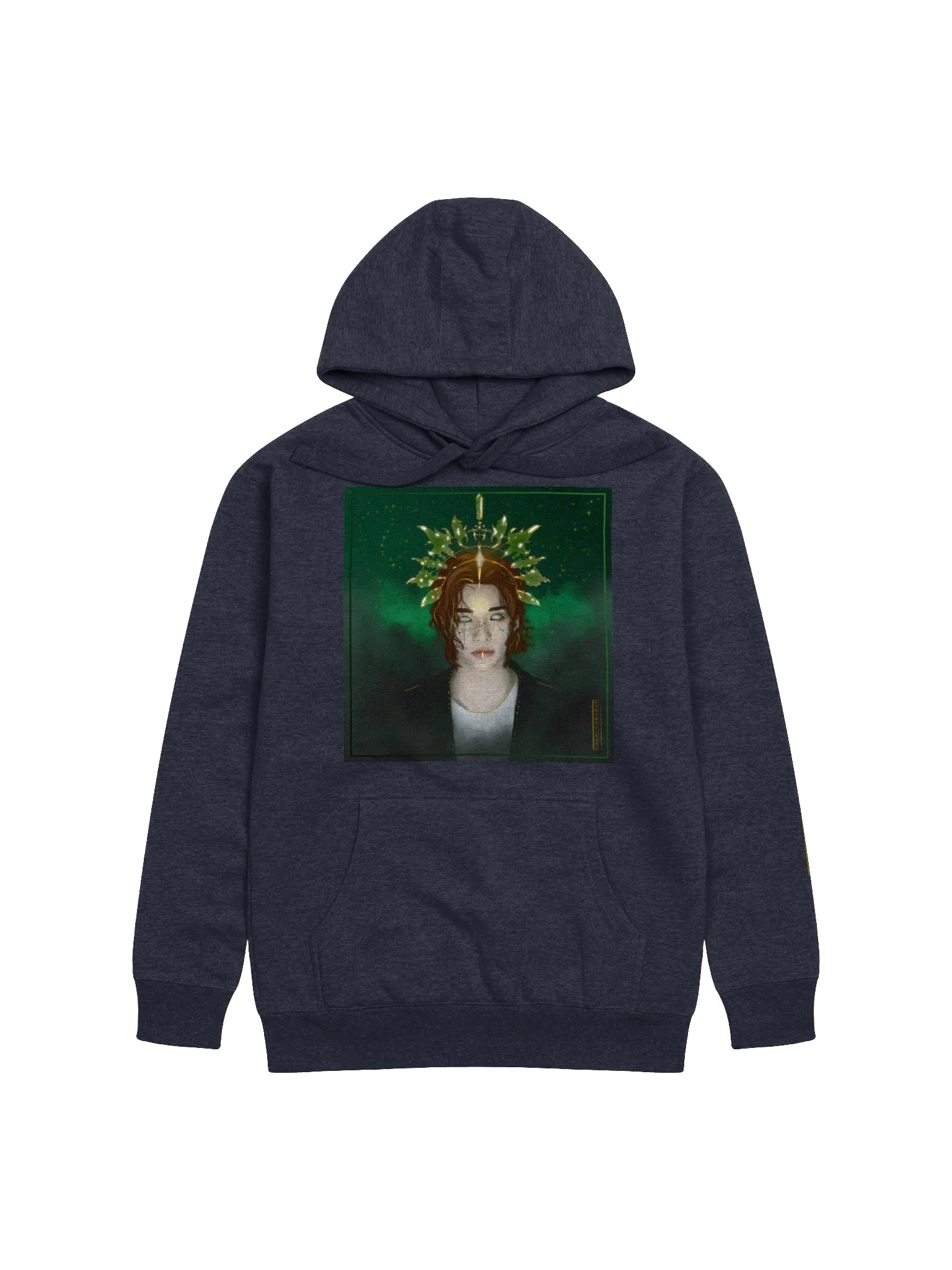 Emerald Hyunjin Hoodie product image (2)