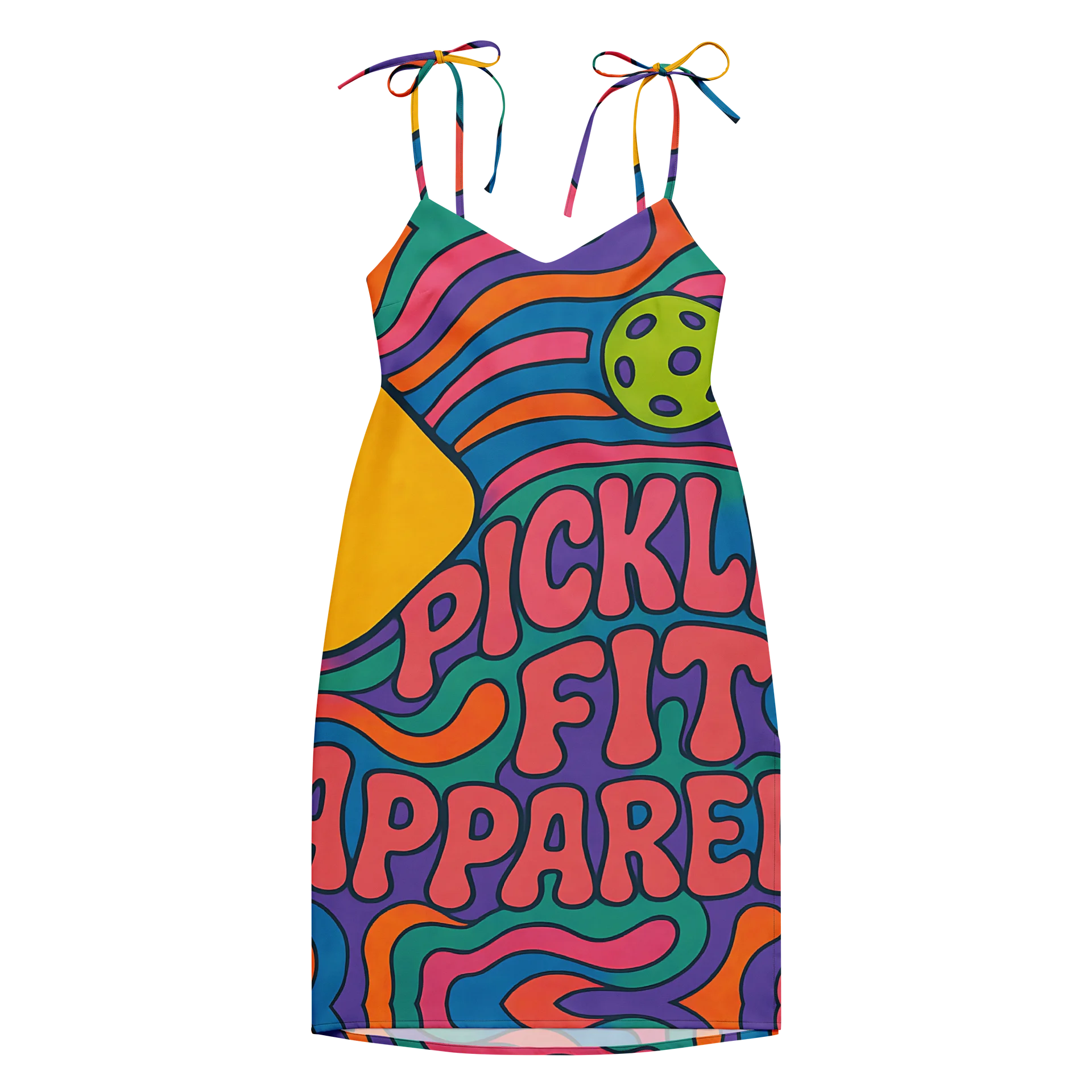 Pickle Fit Apparel All-Over Print Slip Dress product image (1)