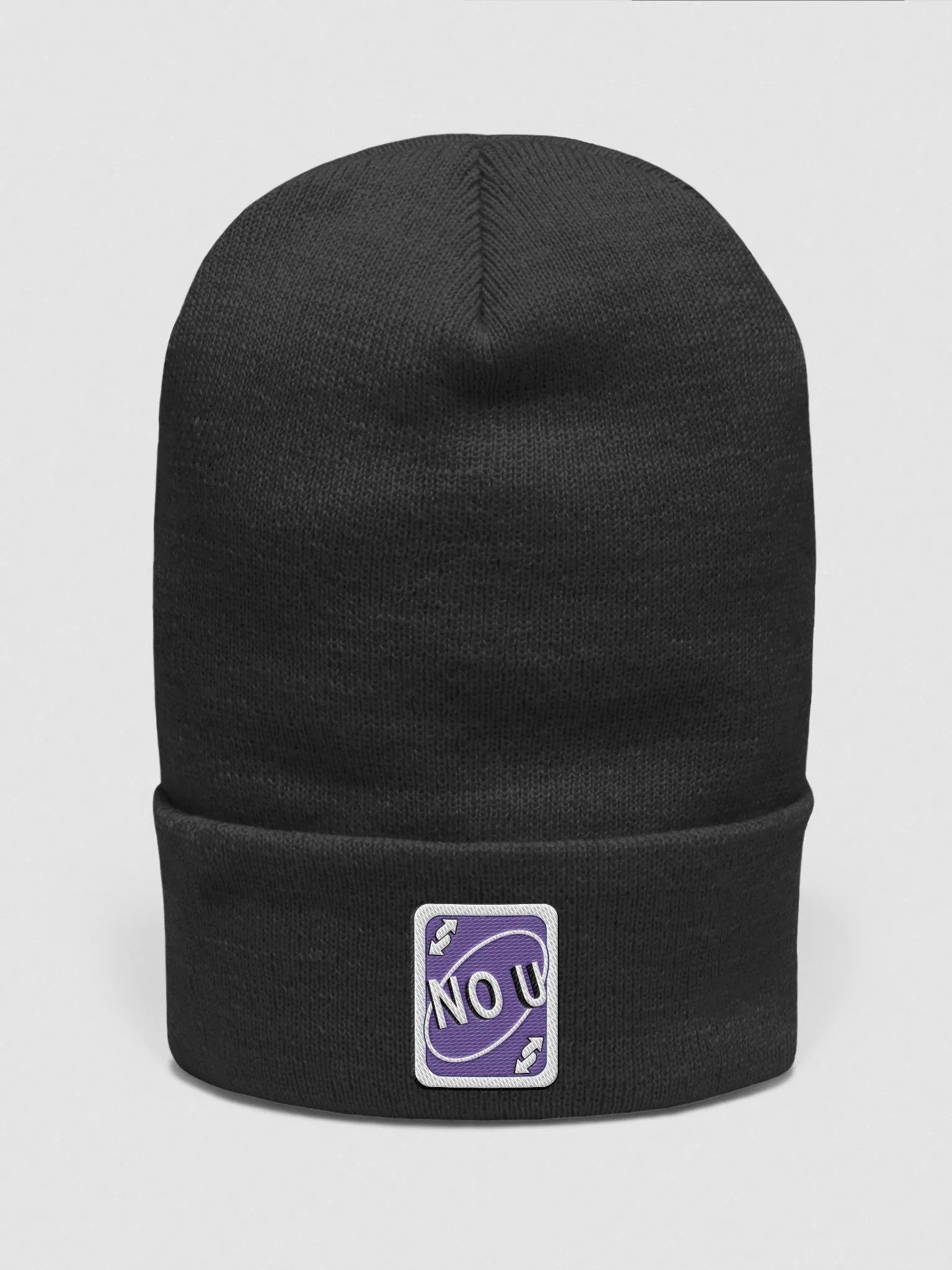 No U Beanie product image (1)