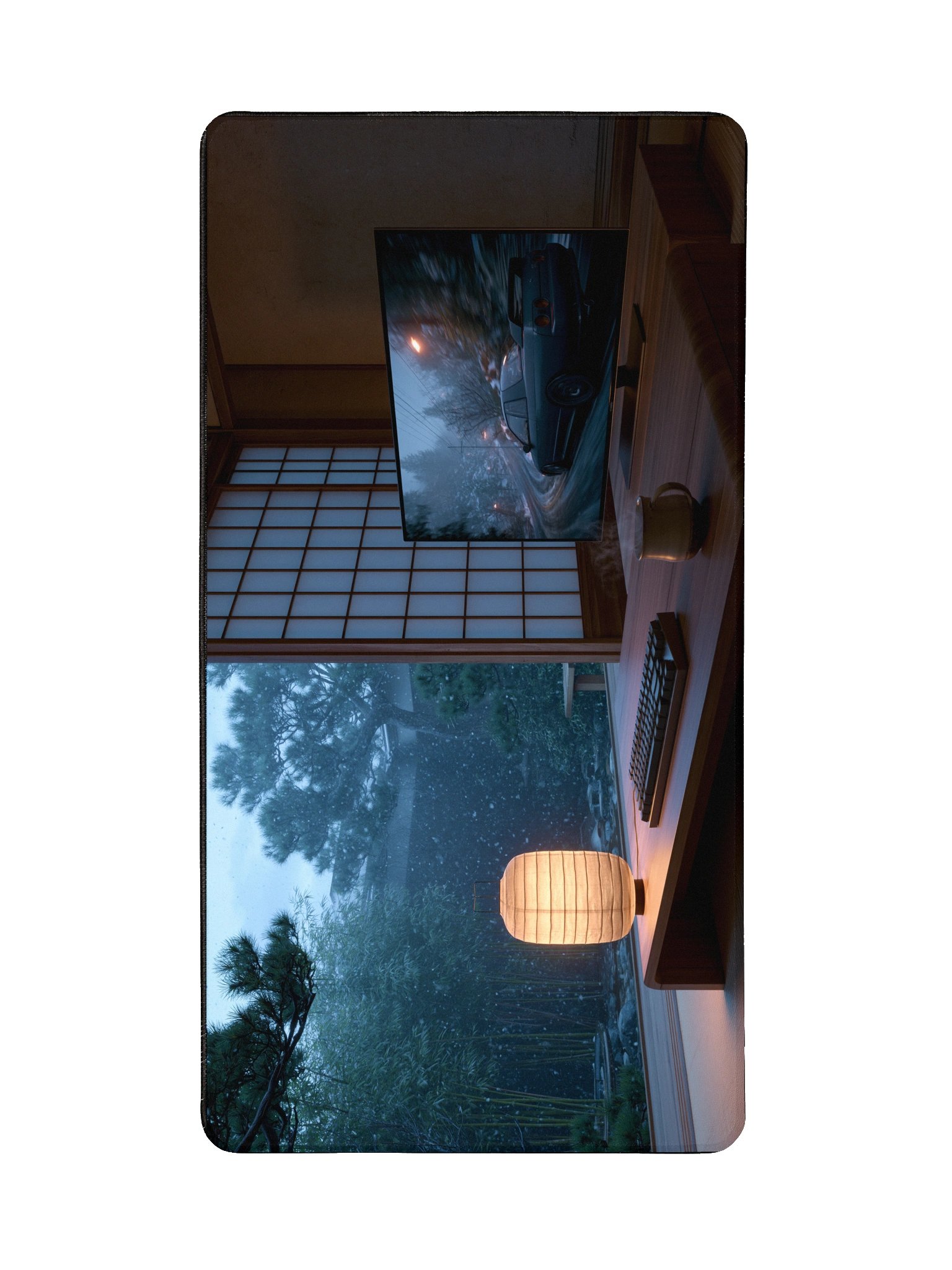 Snowy Ryokan R32 Desk Mat product image (2)