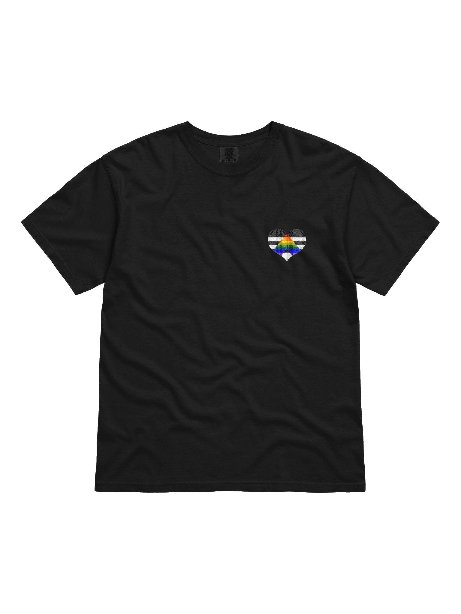 Ally Pride Flannel Heart Tee product image (1)