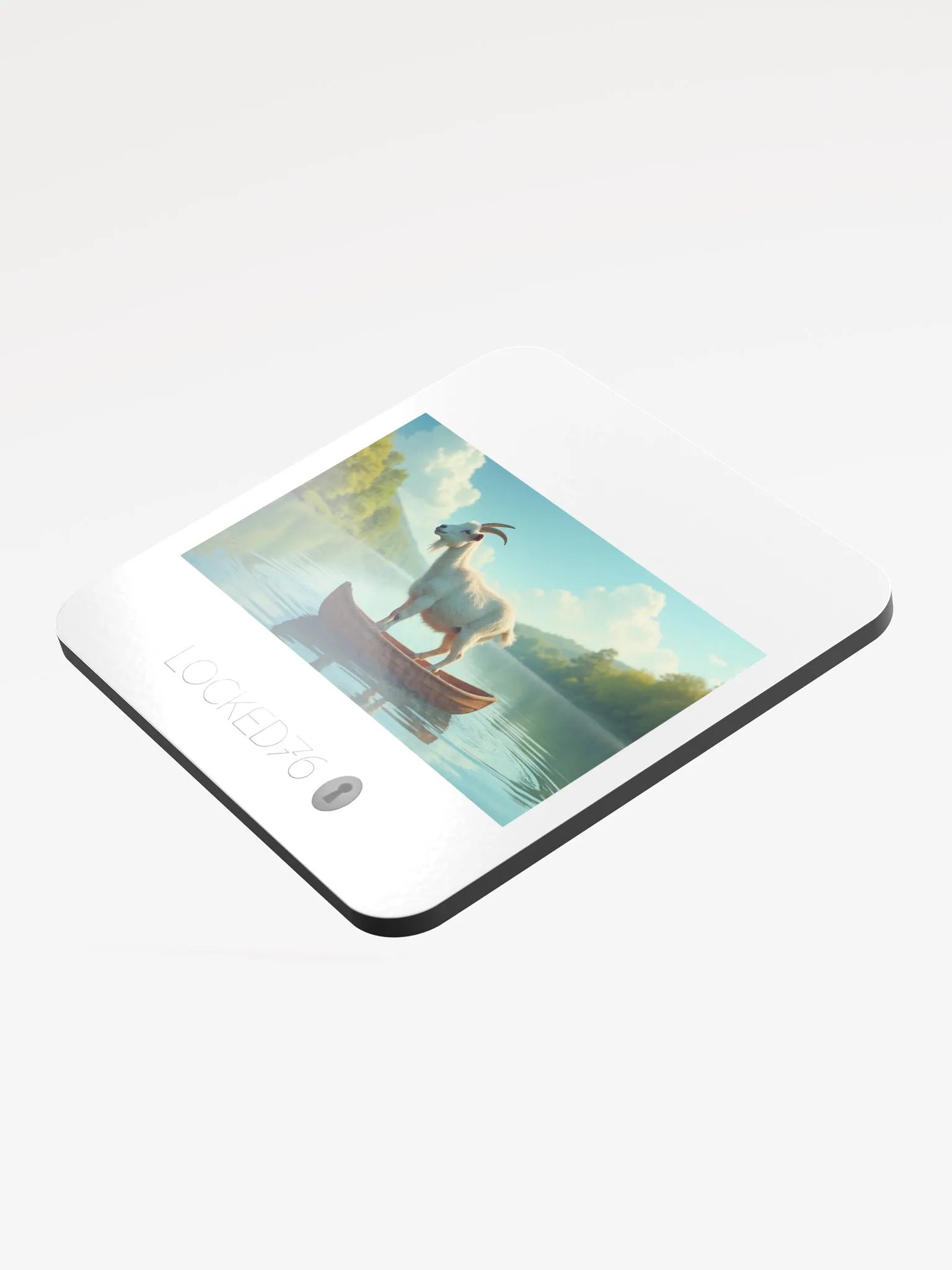 Goat in a Boat Coaster product image (3)