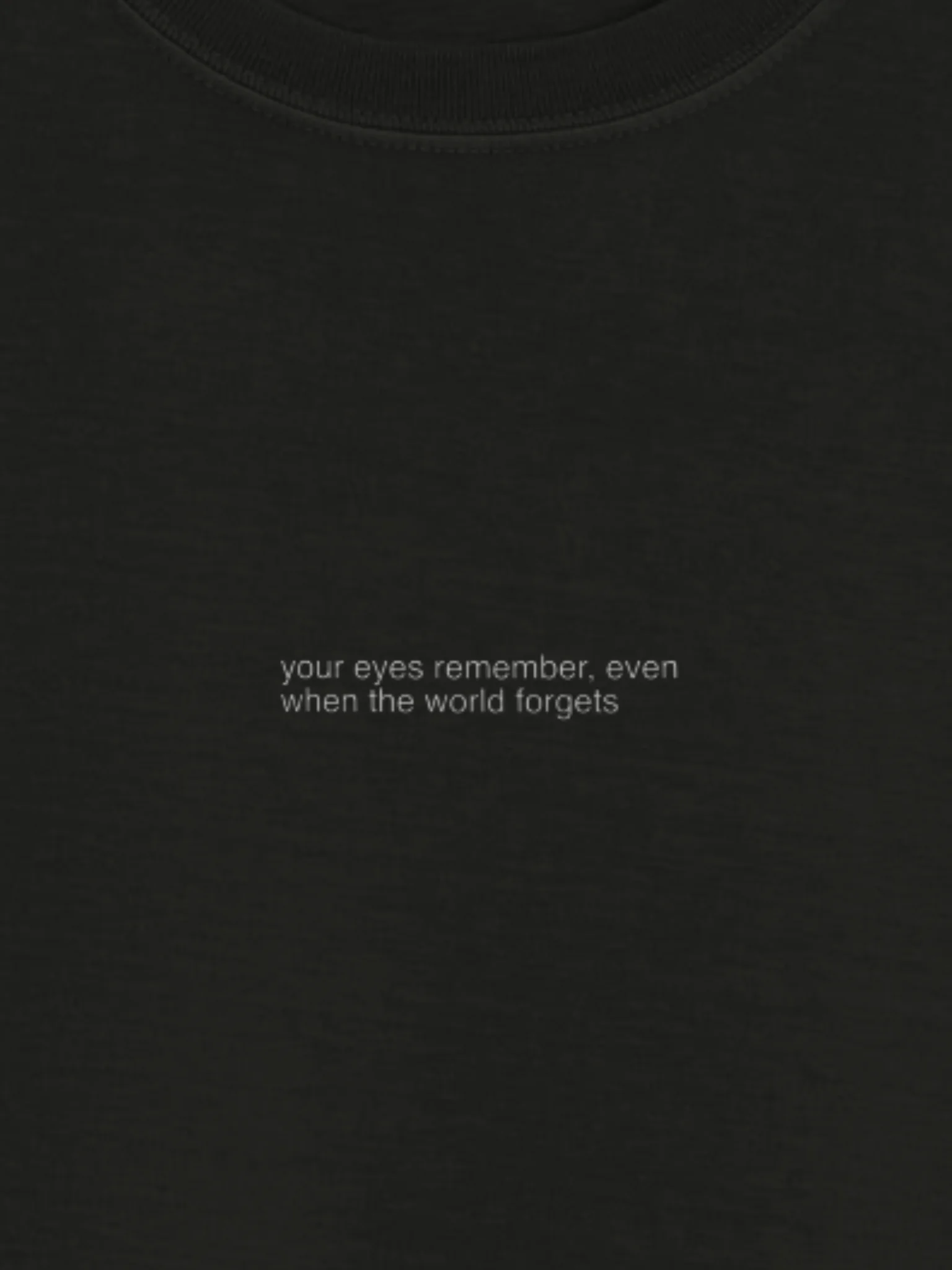 Your eyes remember vintage T product image (3)