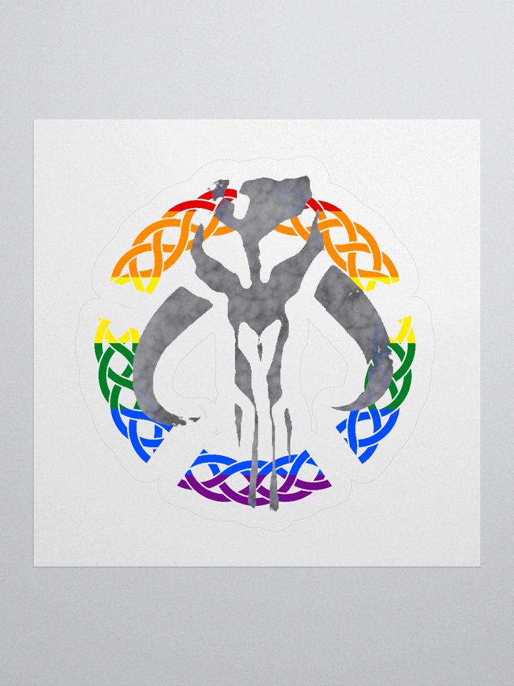 Rainbow Mythosaur Sticker product image (1)