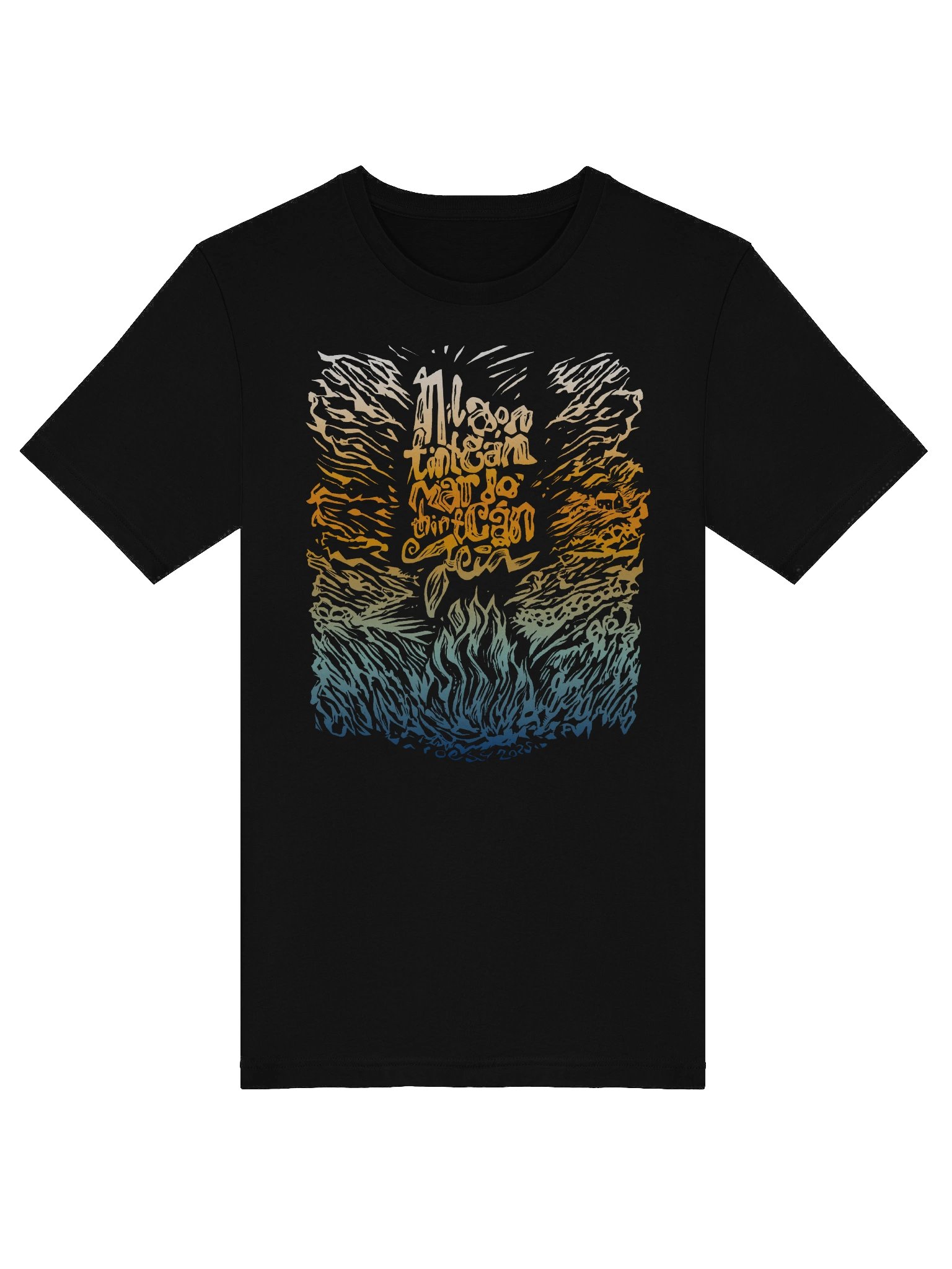 Níl aon tinteán mar do thinteán féin - Colour - Bella+Canvas Supersoft T-Shirt product image (3)