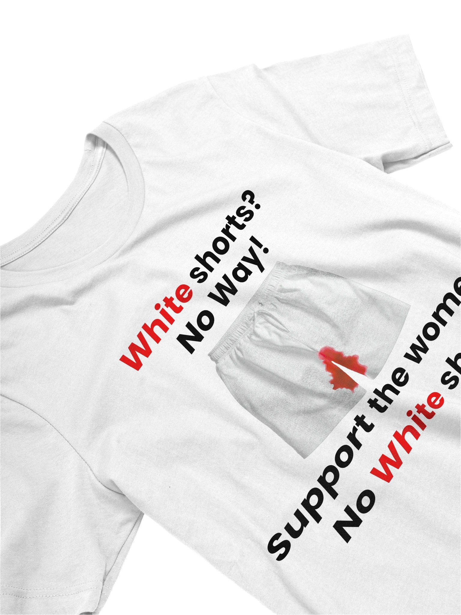 White short? No Way! Support the women No white short product image (3)