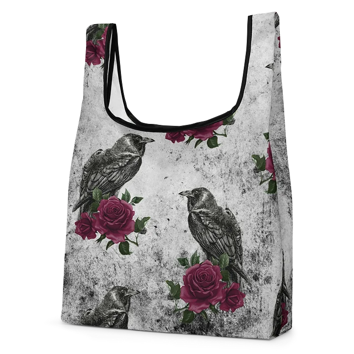Raven and Roses Shopping Bag product image (2)