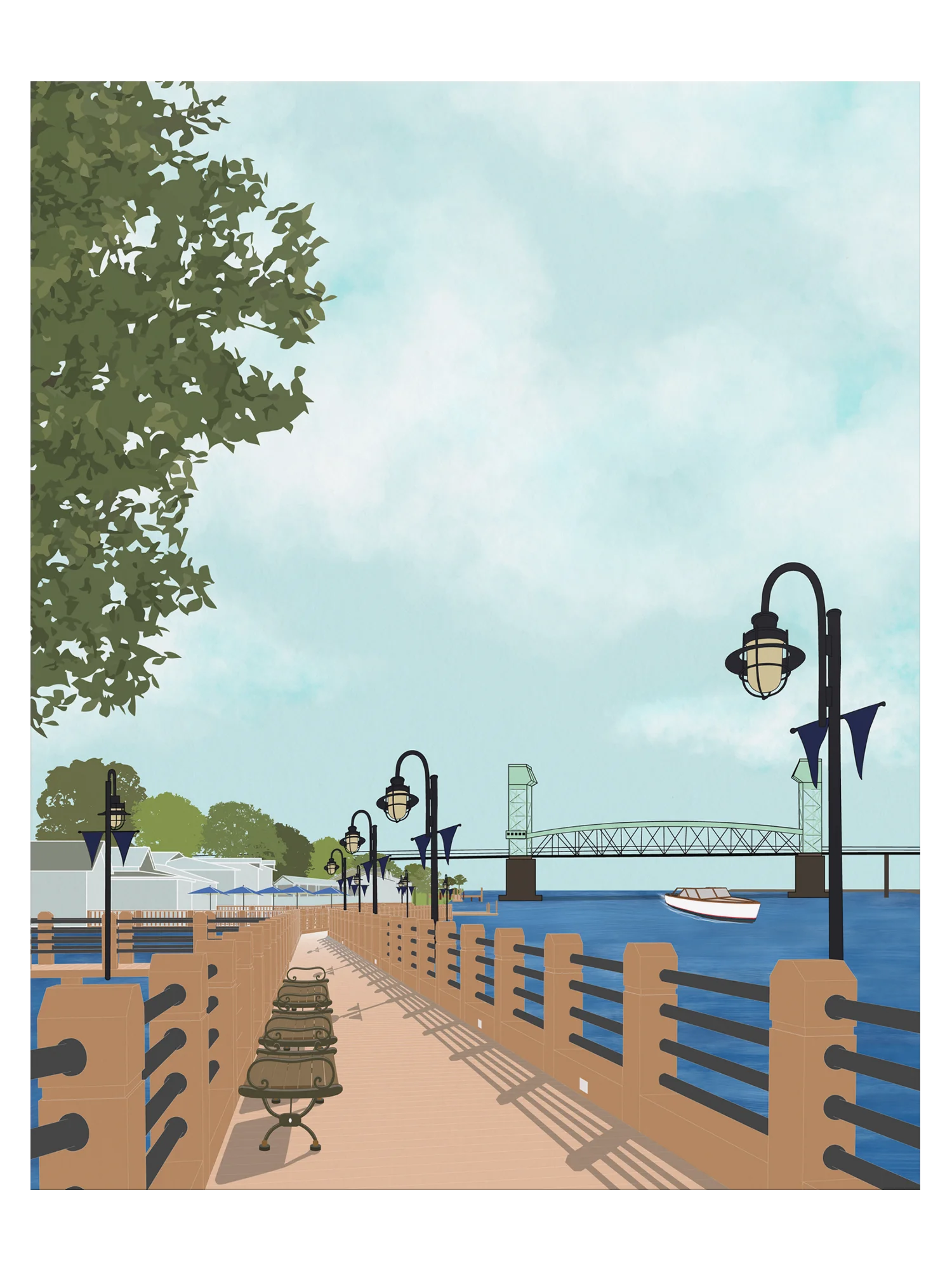 Riverwalk - Poster/Metal Print product image (4)