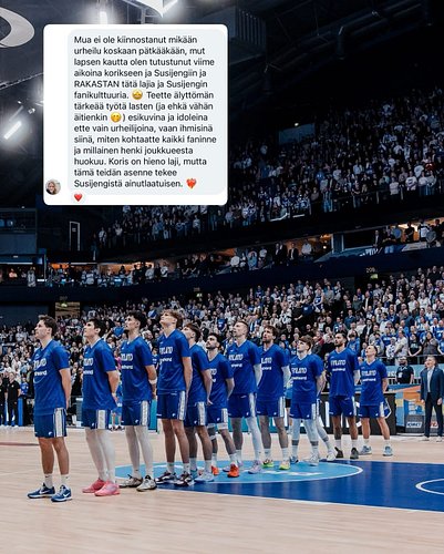 Olipa taas mahtava viikko jätkien ja fanien kanssa💙🇫🇮 kiitos kaikille kannustuksesta, arvostetaan sitä todella paljon!!🙏🏼 #su...
