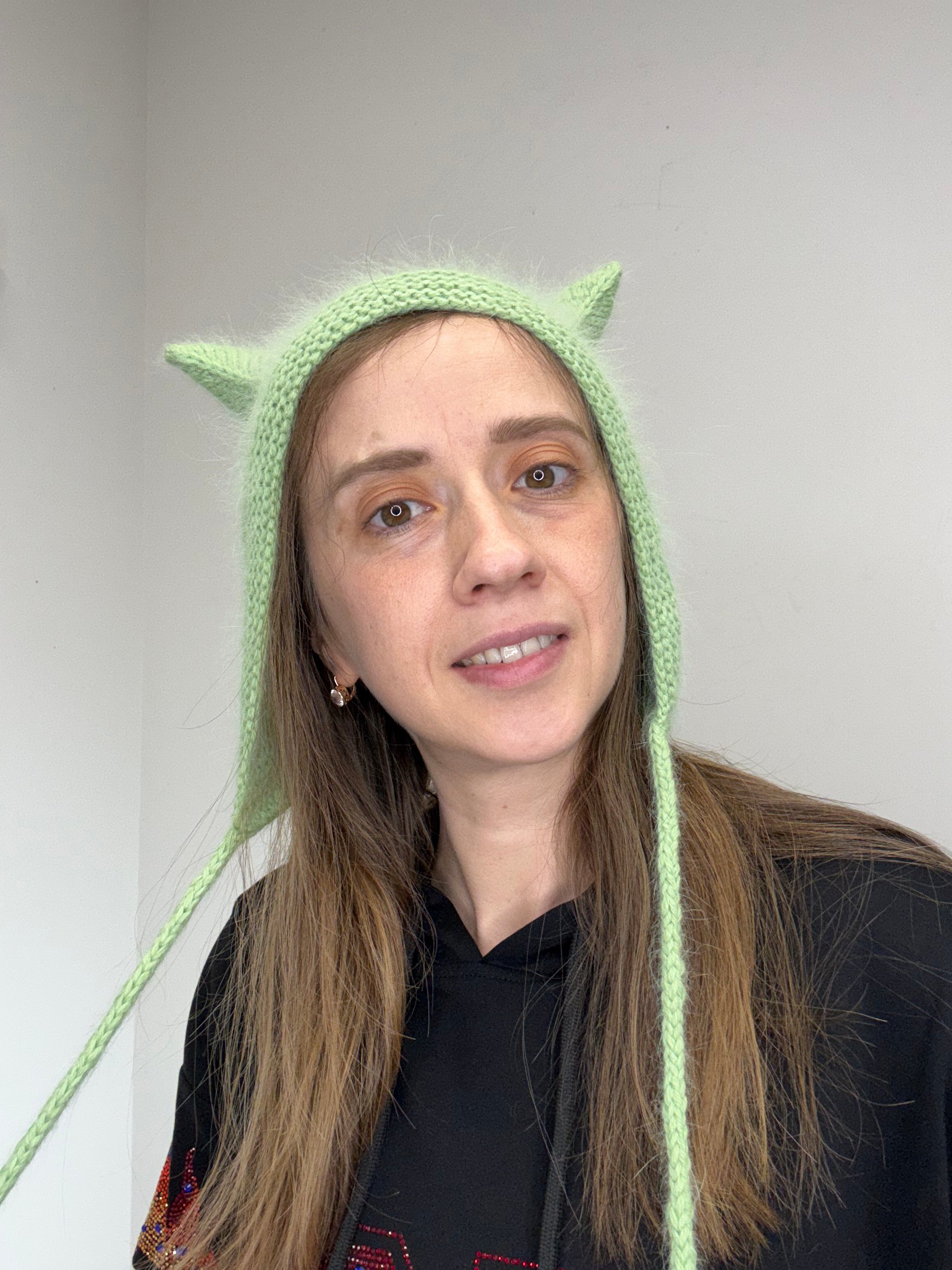 Knit Kitty Style Hat Pattern product image (8)