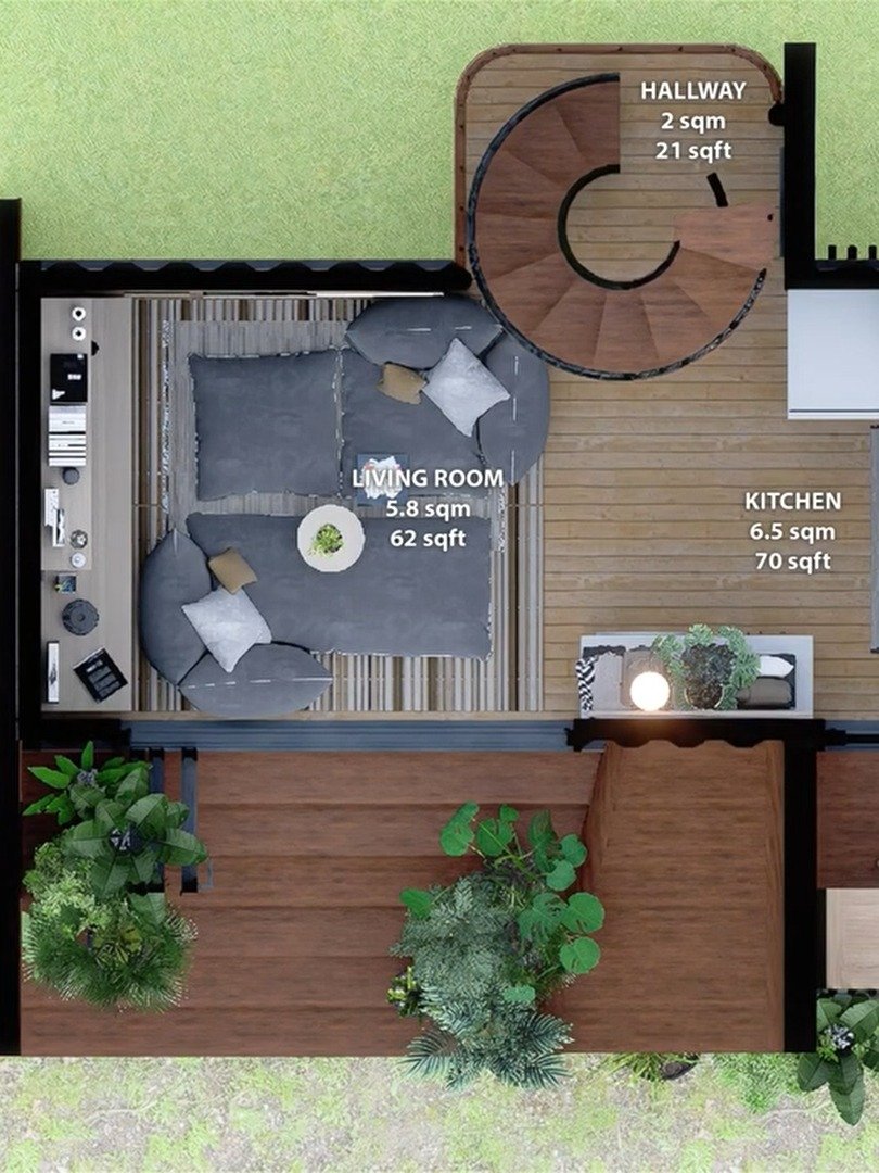 Shipping Container House 04 - Drawings\Blueprints CAD + PDF - Metric & Imperial product image (11)