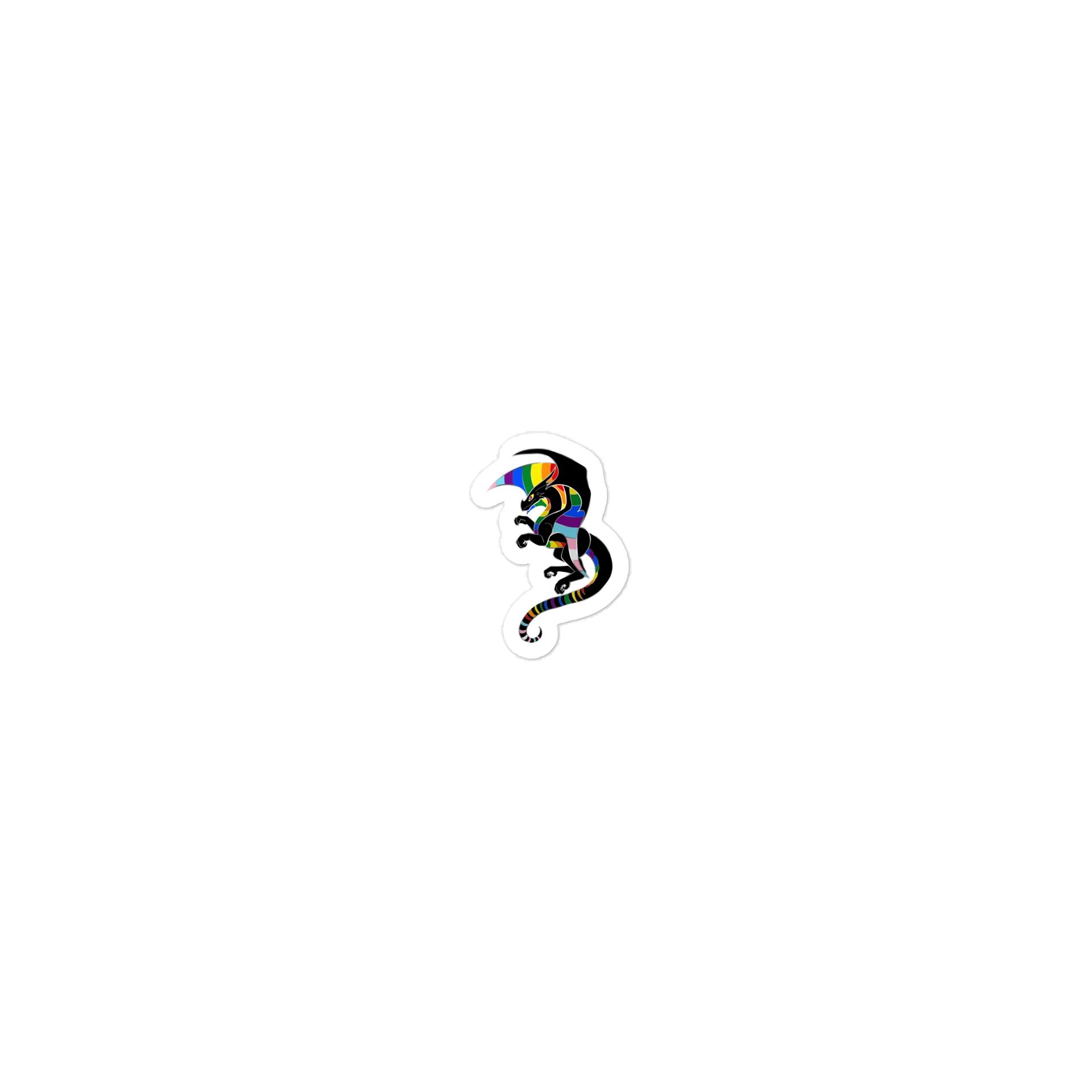 Pride Dragon -Sticker product image (1)