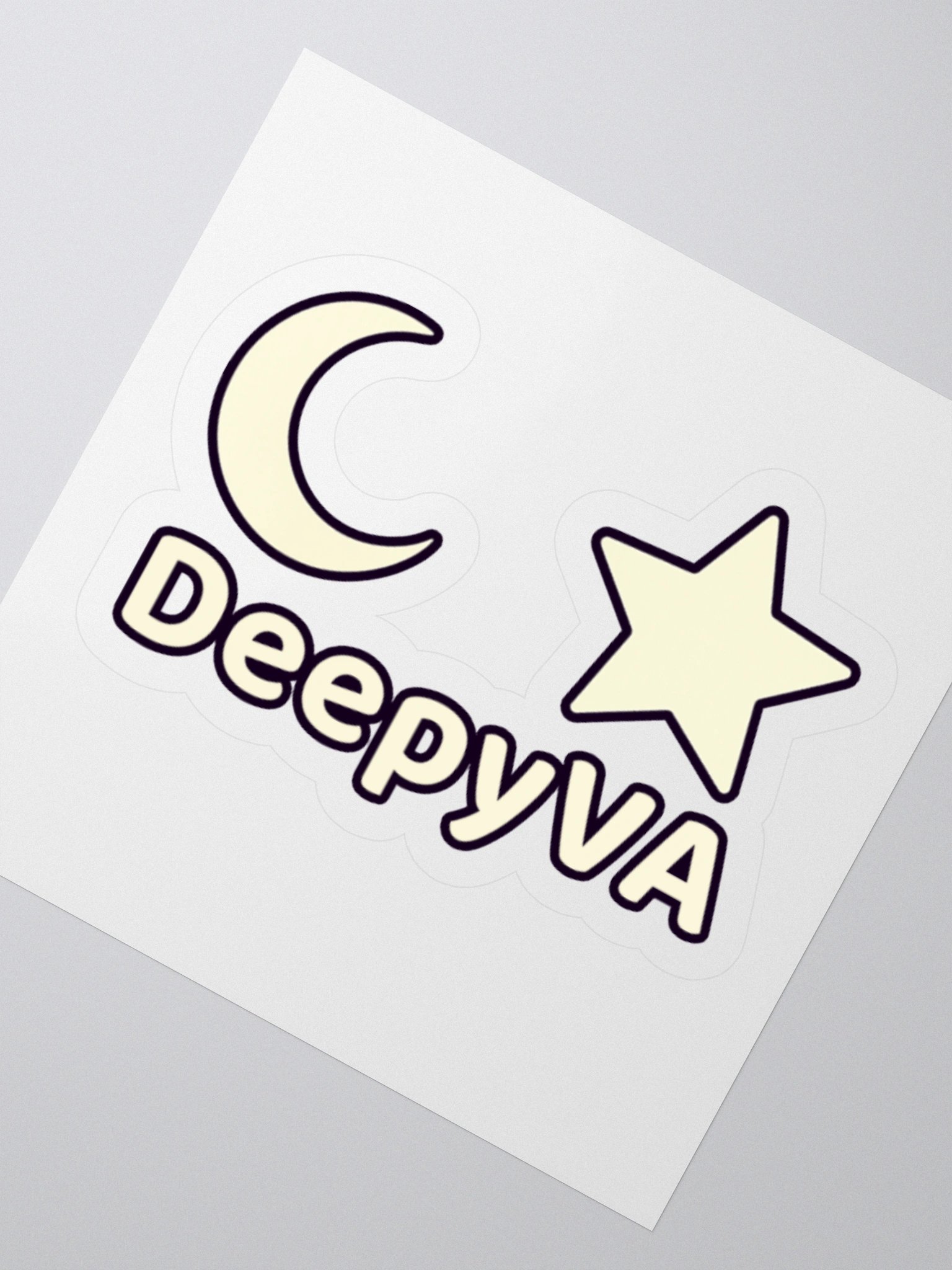 Yellow DeepyVA Stickers product image (2)