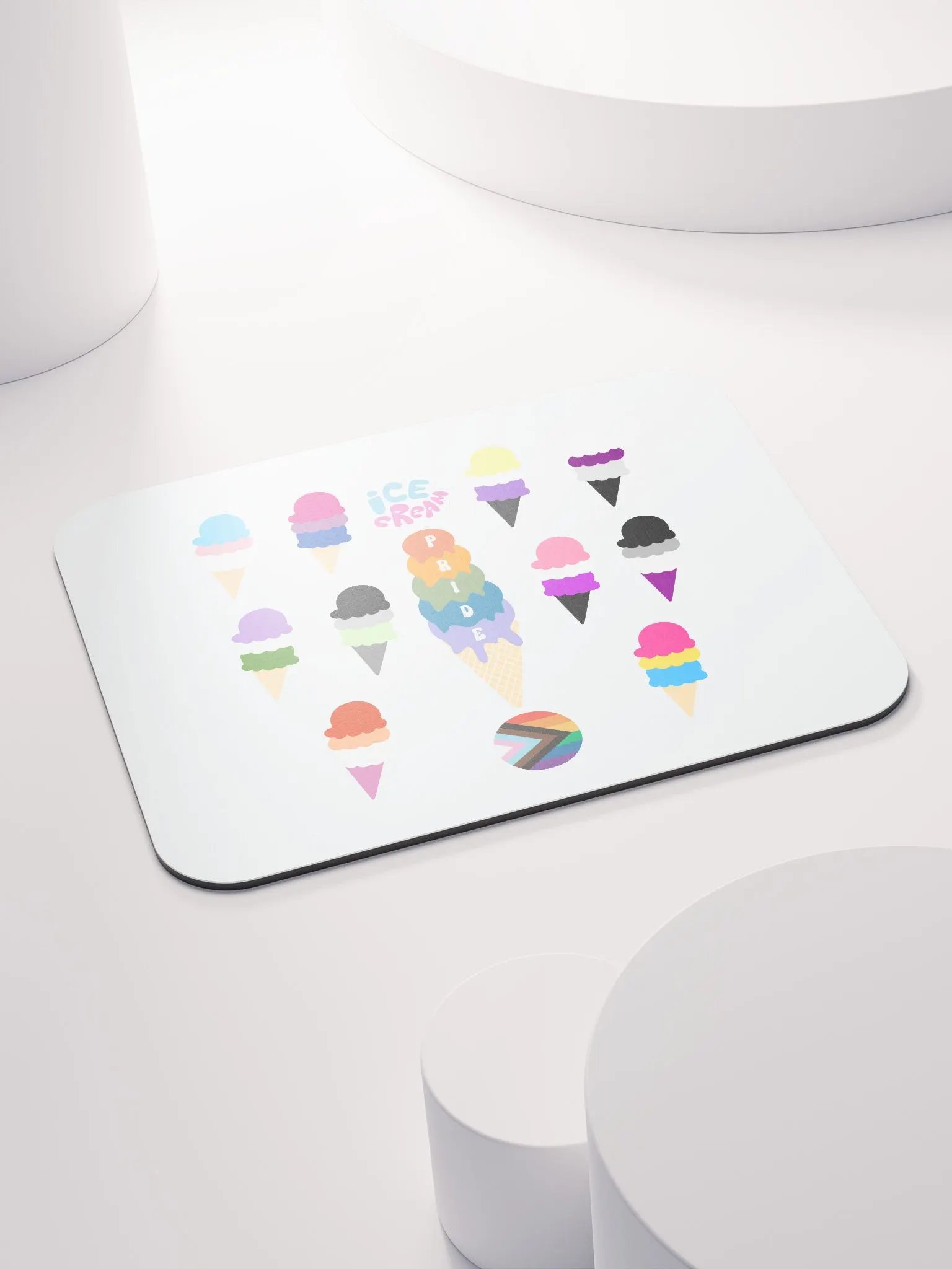 Pride Ice Cream Mouse Pad product image (4)