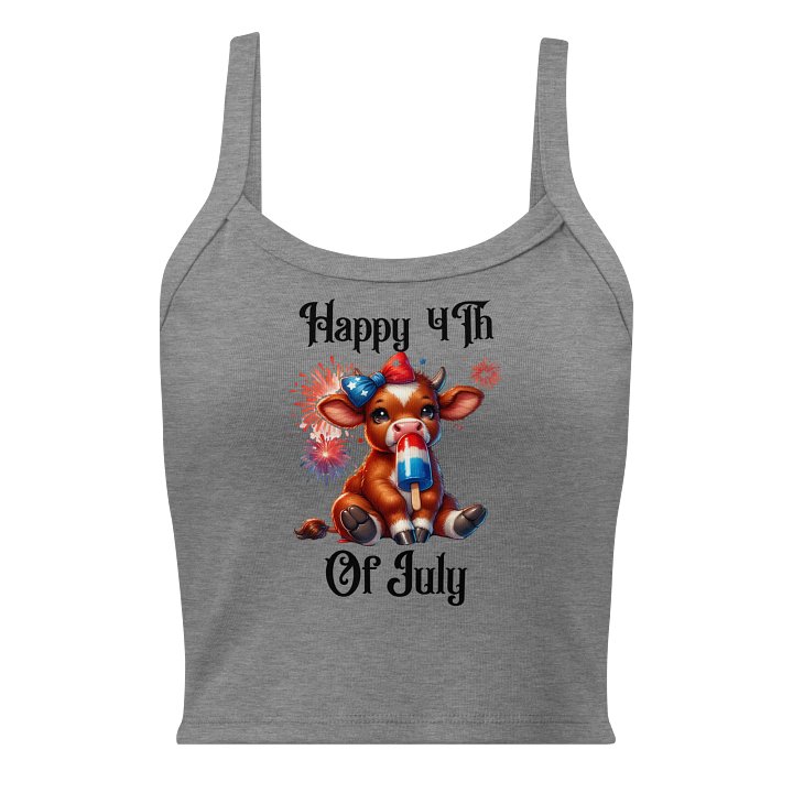 4th Of July Cow Tank product image (1)