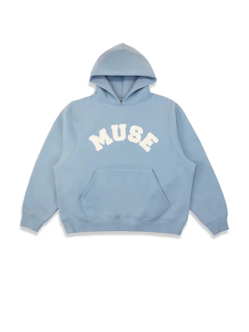 Heavyweight Chenille Hoodie - Celeste Blue product image (1)