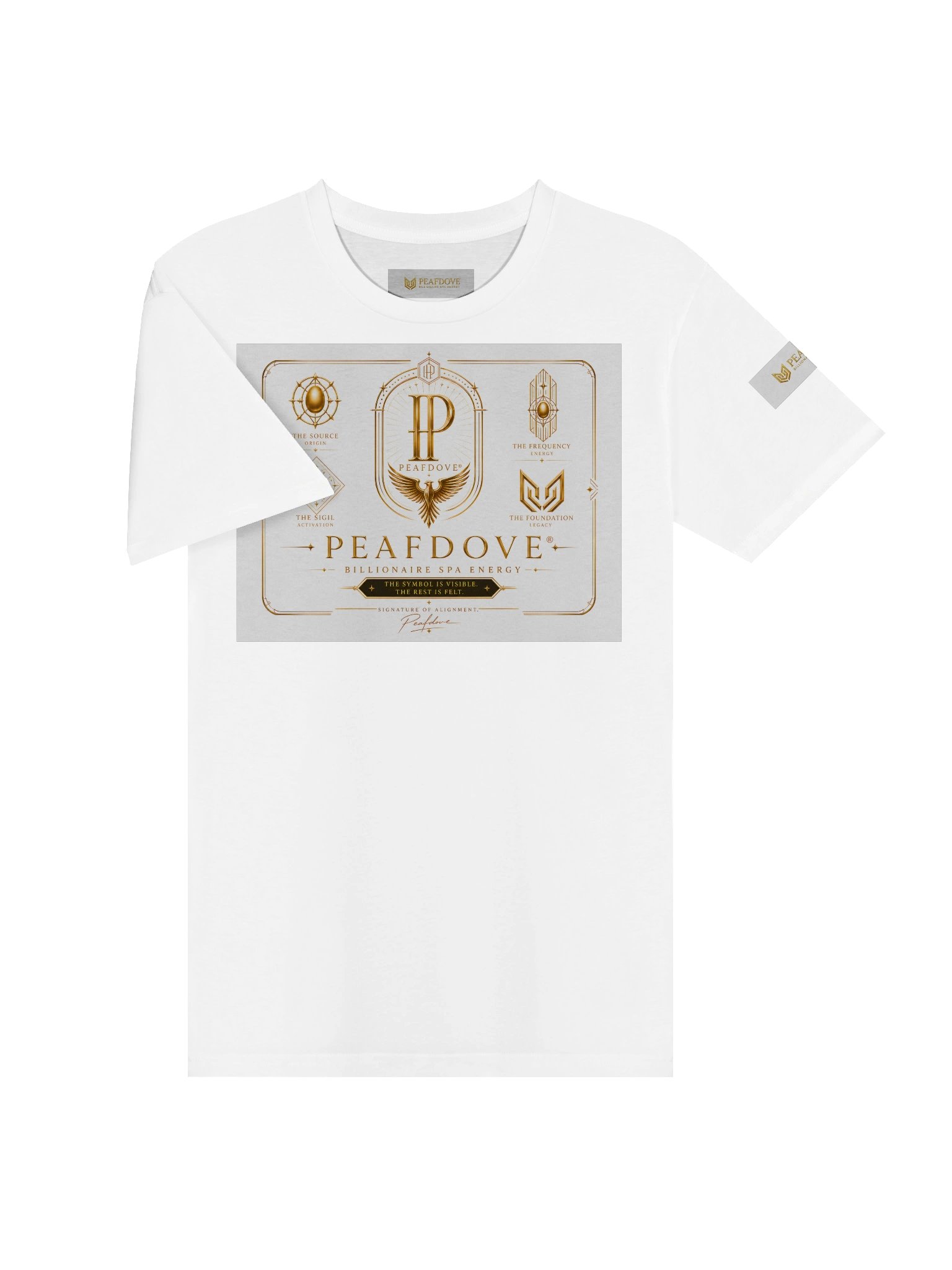 PEAFDOVE® WHITE MARK SYSTEM — Certificate Shirt product image (3)