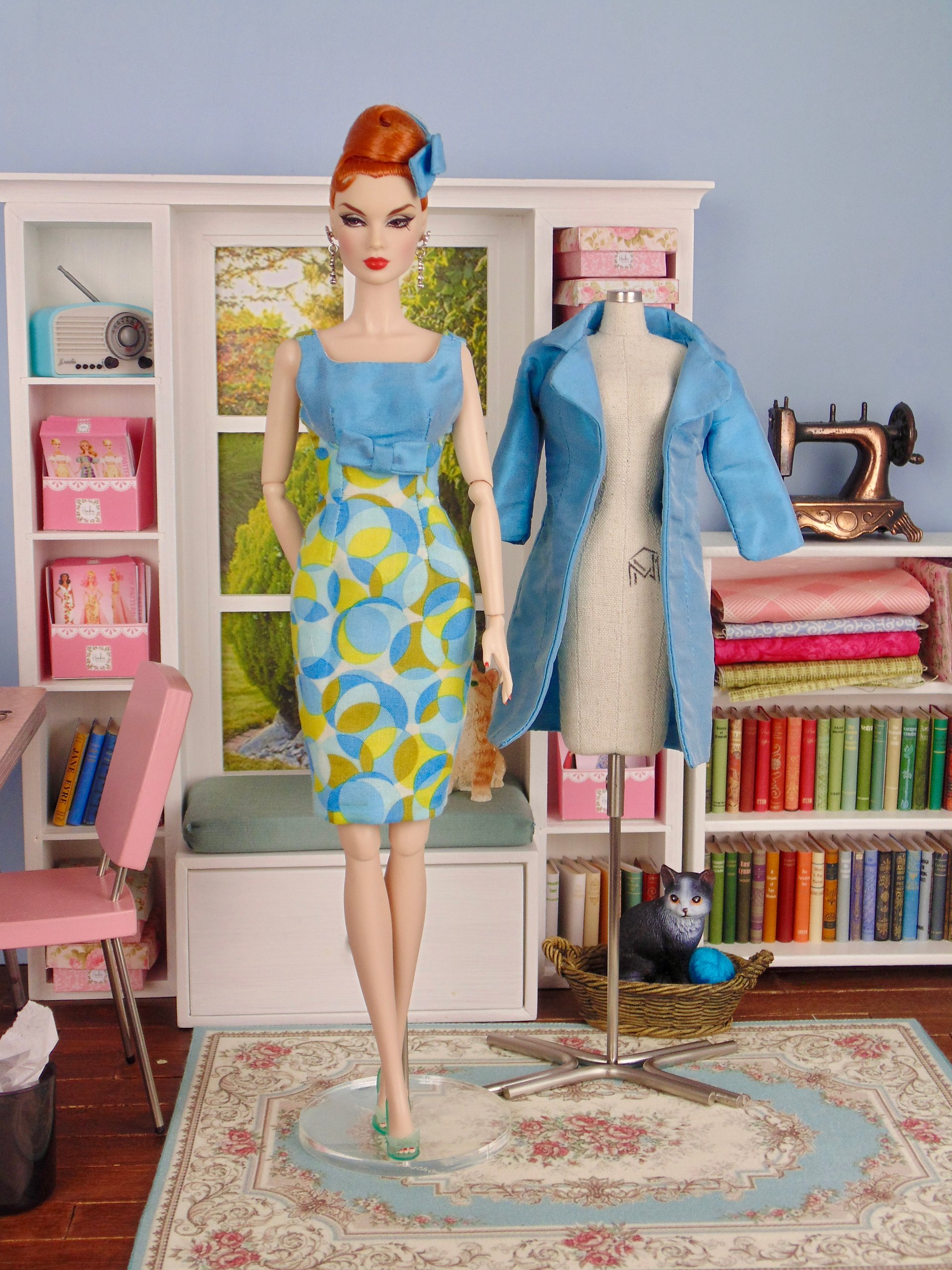 Leigh sewing pattern for 12" fashion dolls product image (6)