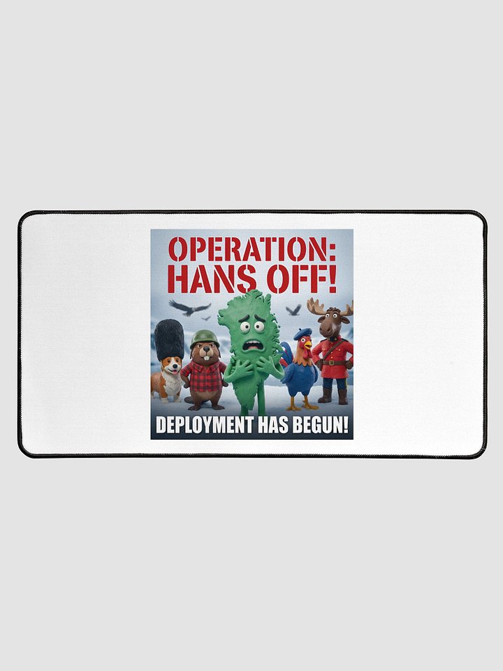 Operation: Hans Off! | Tactical Character Deskmat product image (1)
