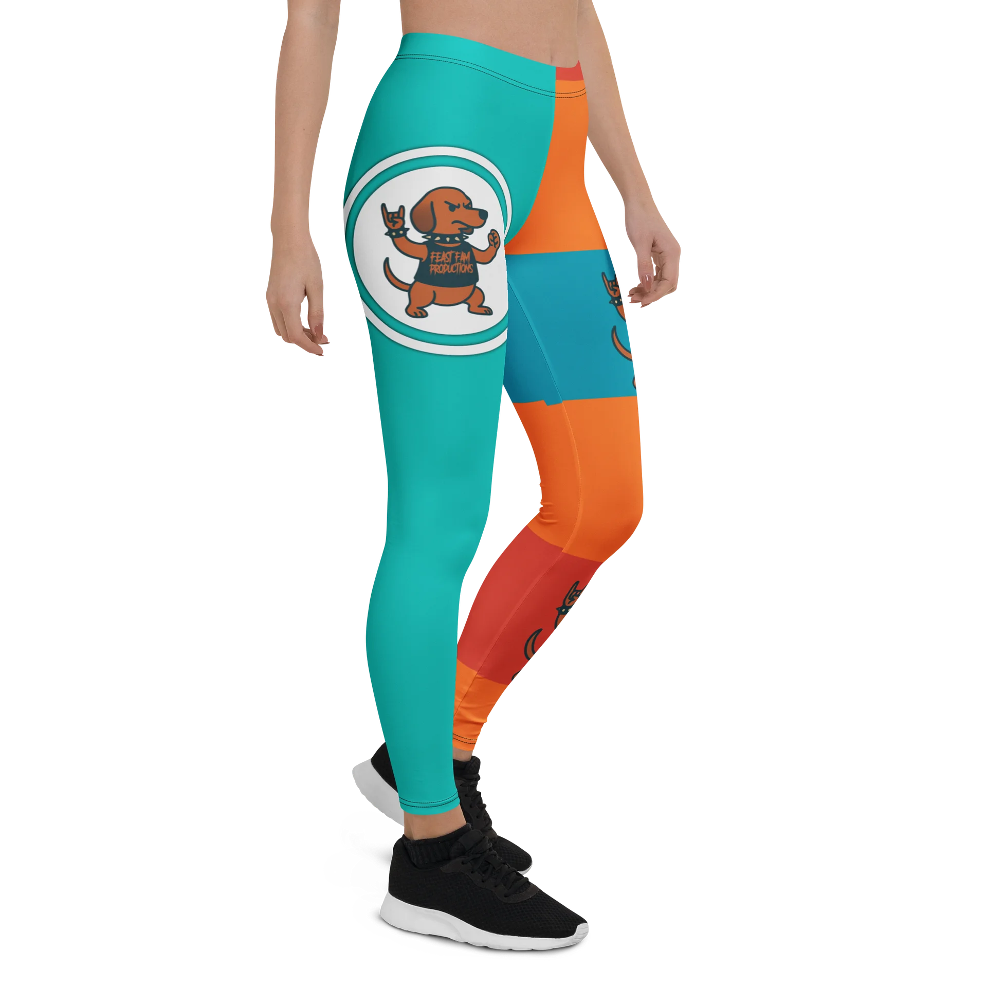 Feast Fam Productions Hockey Jersey Leggings product image (5)