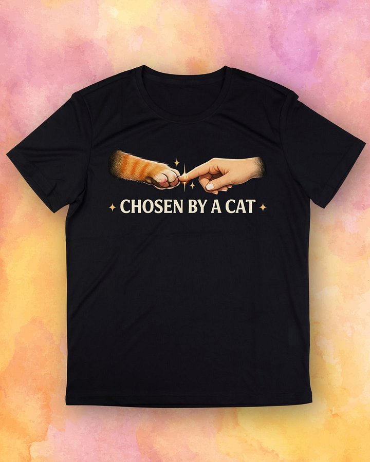 Chosen By a Cat T-Shirt product image (1)