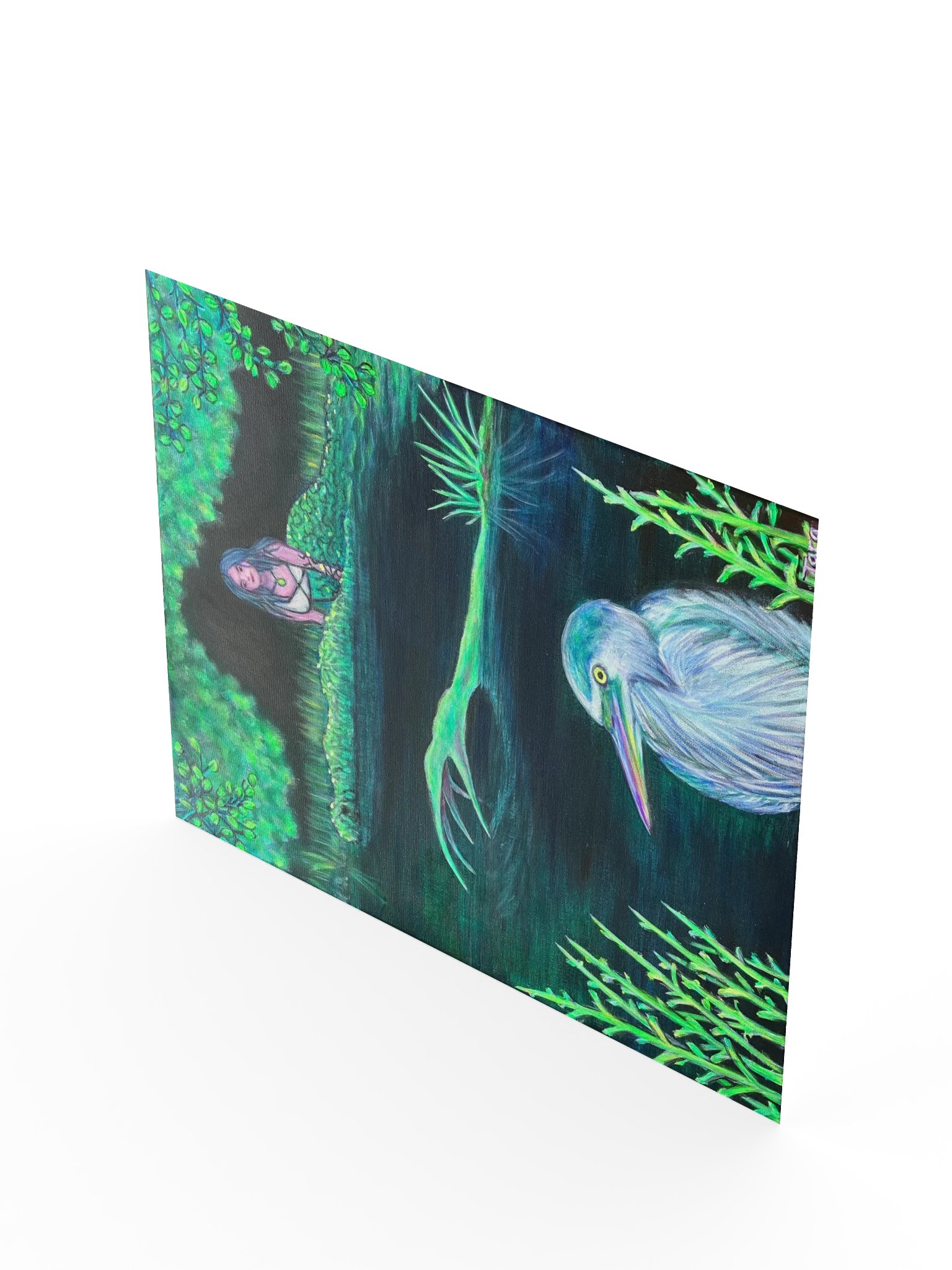 The Green Heart Below Art Poster product image (4)