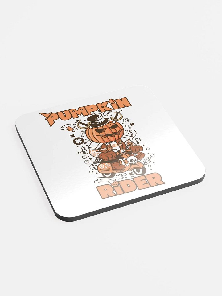 Pumpkin Rider - Cork Coaster product image (2)