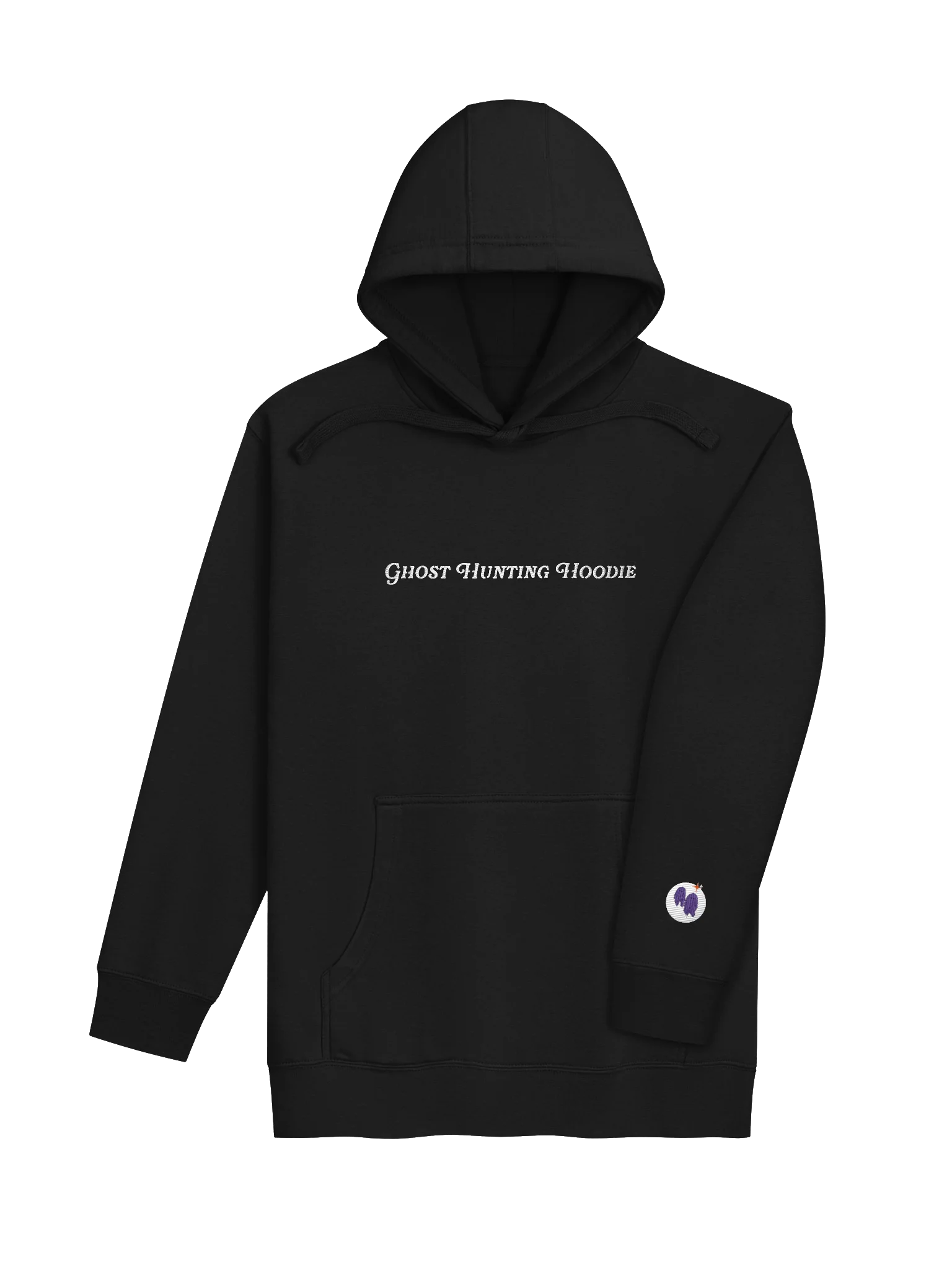 GHOST HUNTING Hoodie (Embroidered) — Official Podcast Merch product image (4)