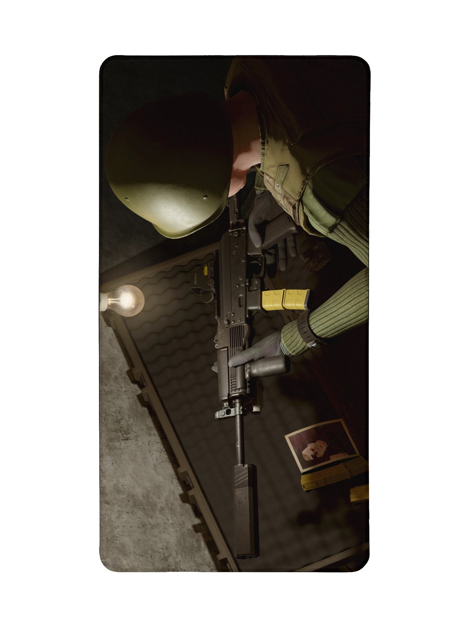 Saiga-9 'Budget Hero' Desk Mat (15.5" x 31.5") product image (2)