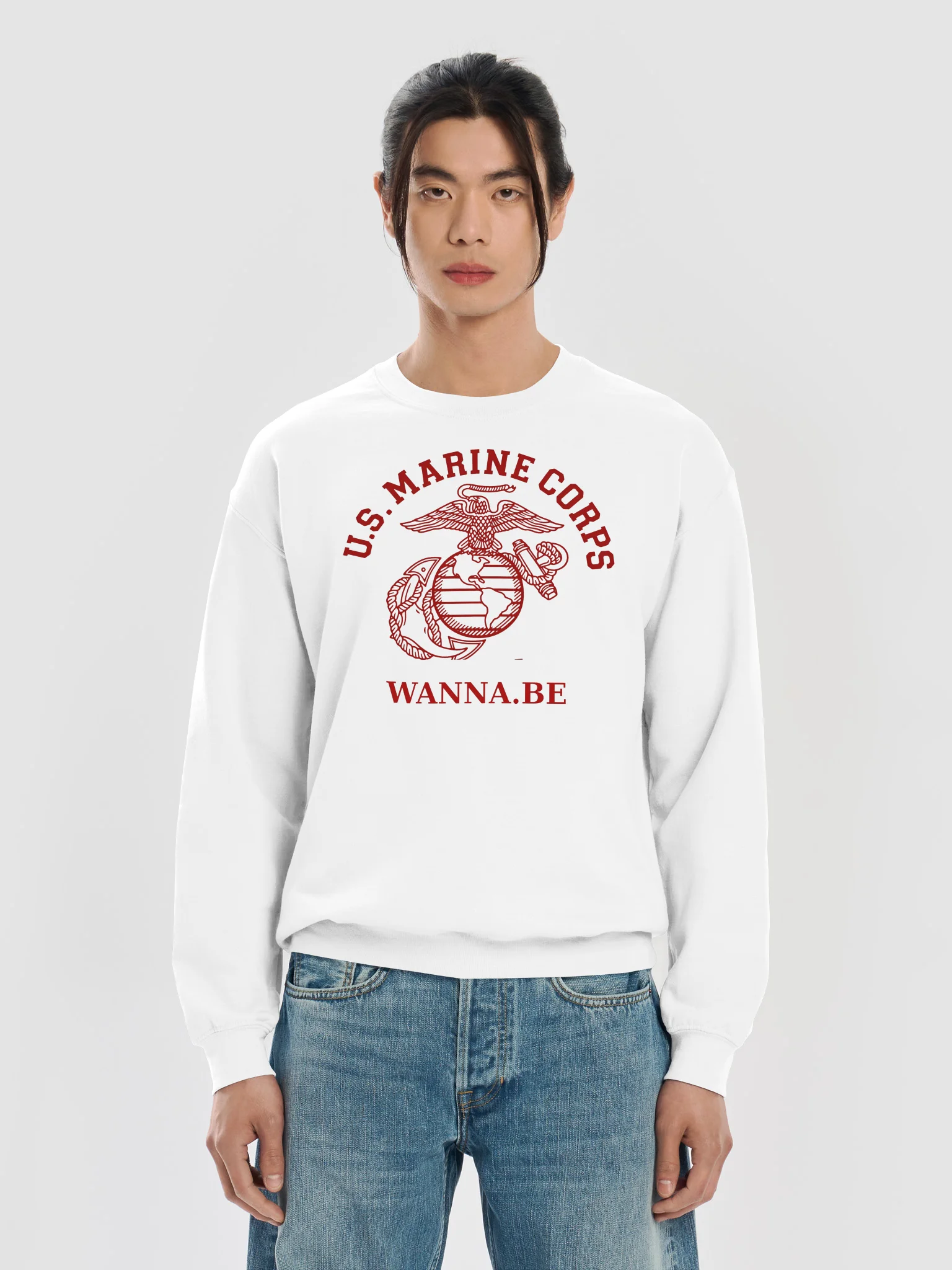 U.S. Marines Wanna.Be Sweatshirt — Semper Fi-ish product image (37)