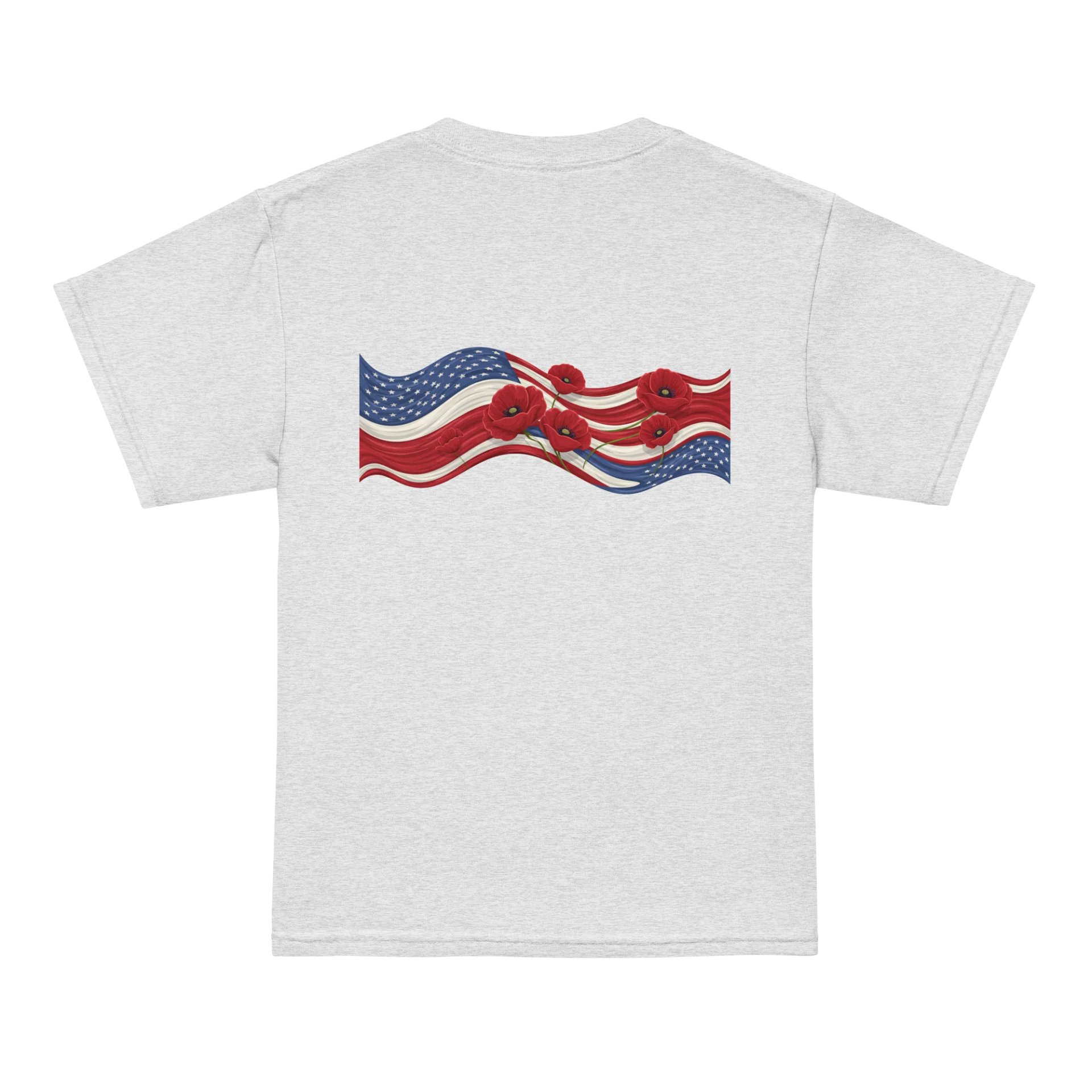 Patriotic Poppies Youth Sports Tee product image (53)