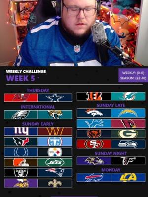 Week 5 NFL Picks #nfl