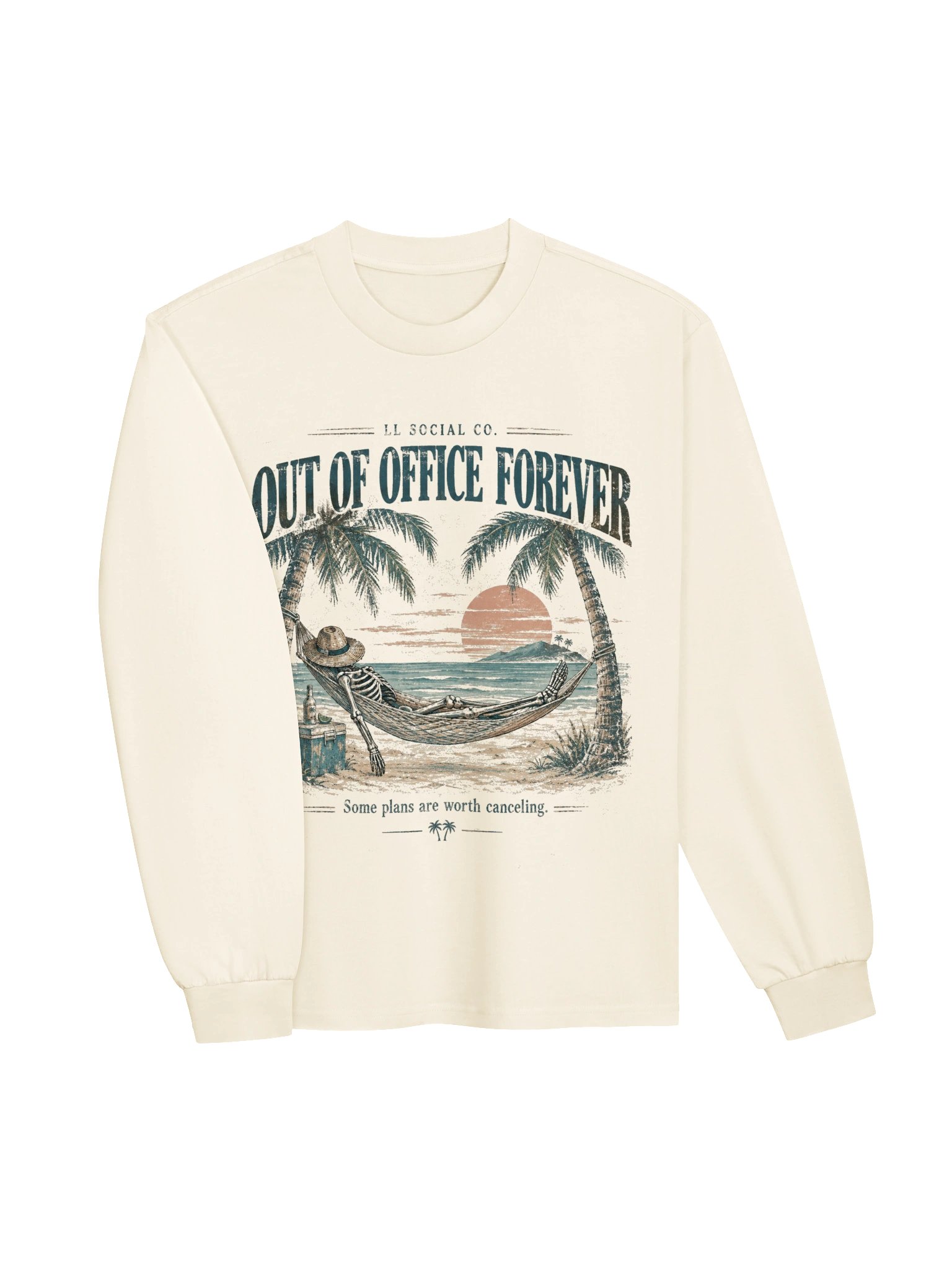 Out of Office Forever Premium Long Sleeve product image (11)