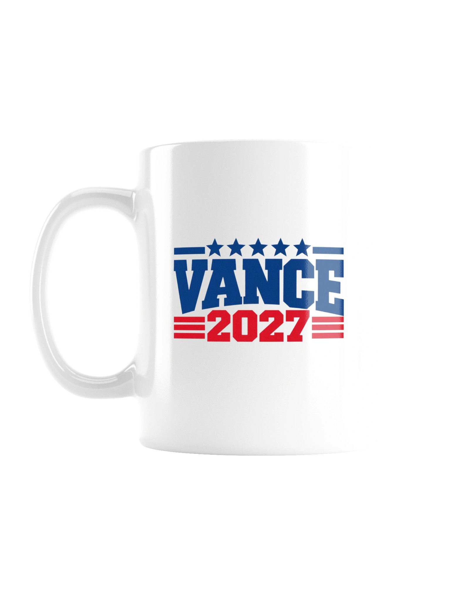 VANCE 2027 White Glossy Mug product image (1)