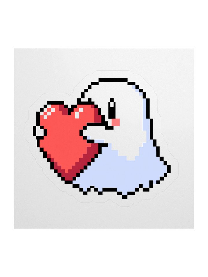 Heart Ghost of Love Stickers product image (2)