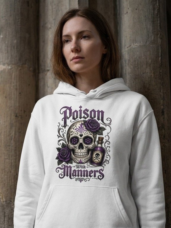 Poison With Manners Hoodie product image (1)