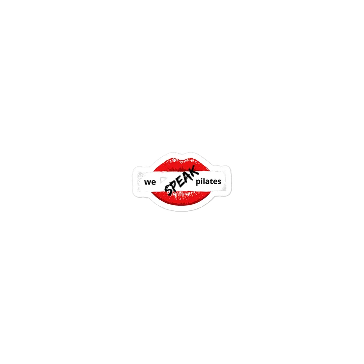 We Speak Pilates Sticker product image (1)