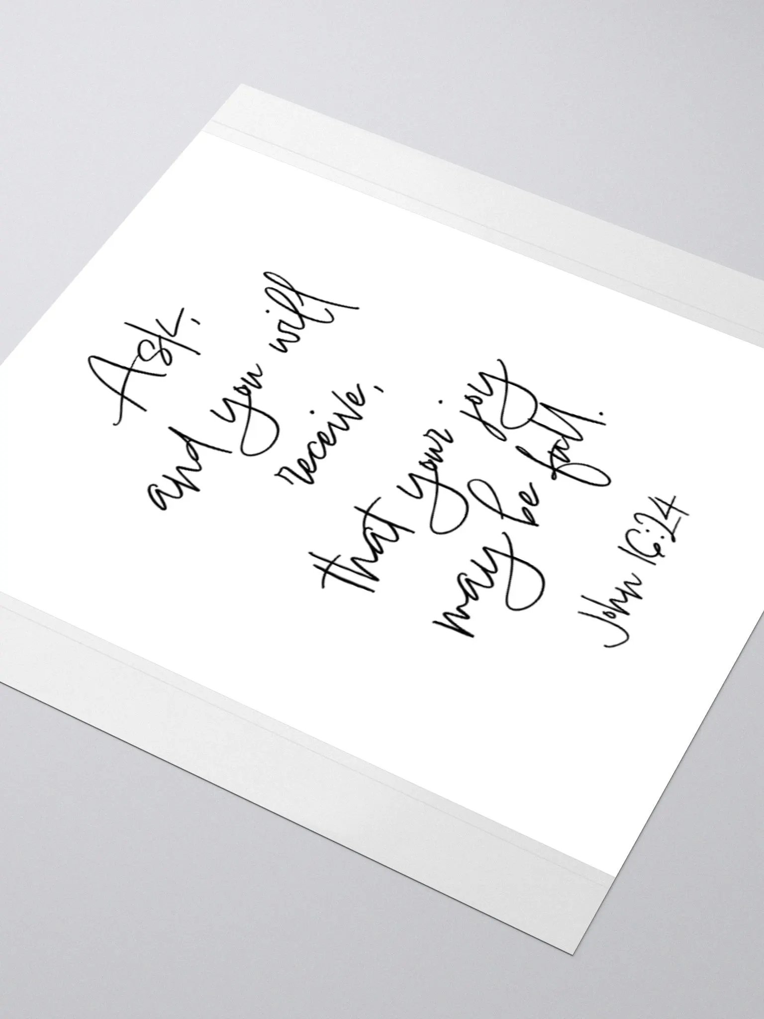 Ask and You Will Receive - Sticker product image (7)