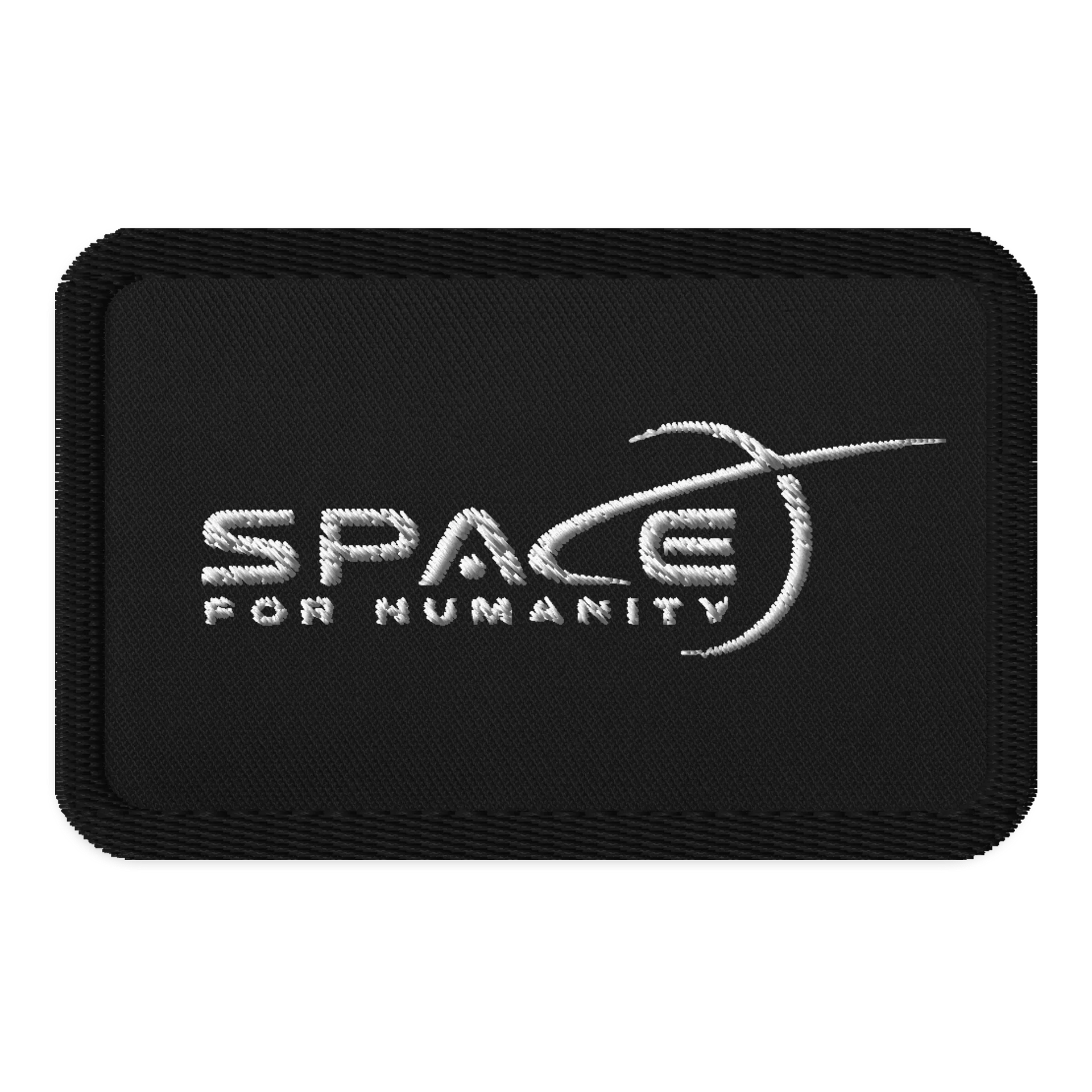 Space 4 Humanity Embroidered Patch product image (1)