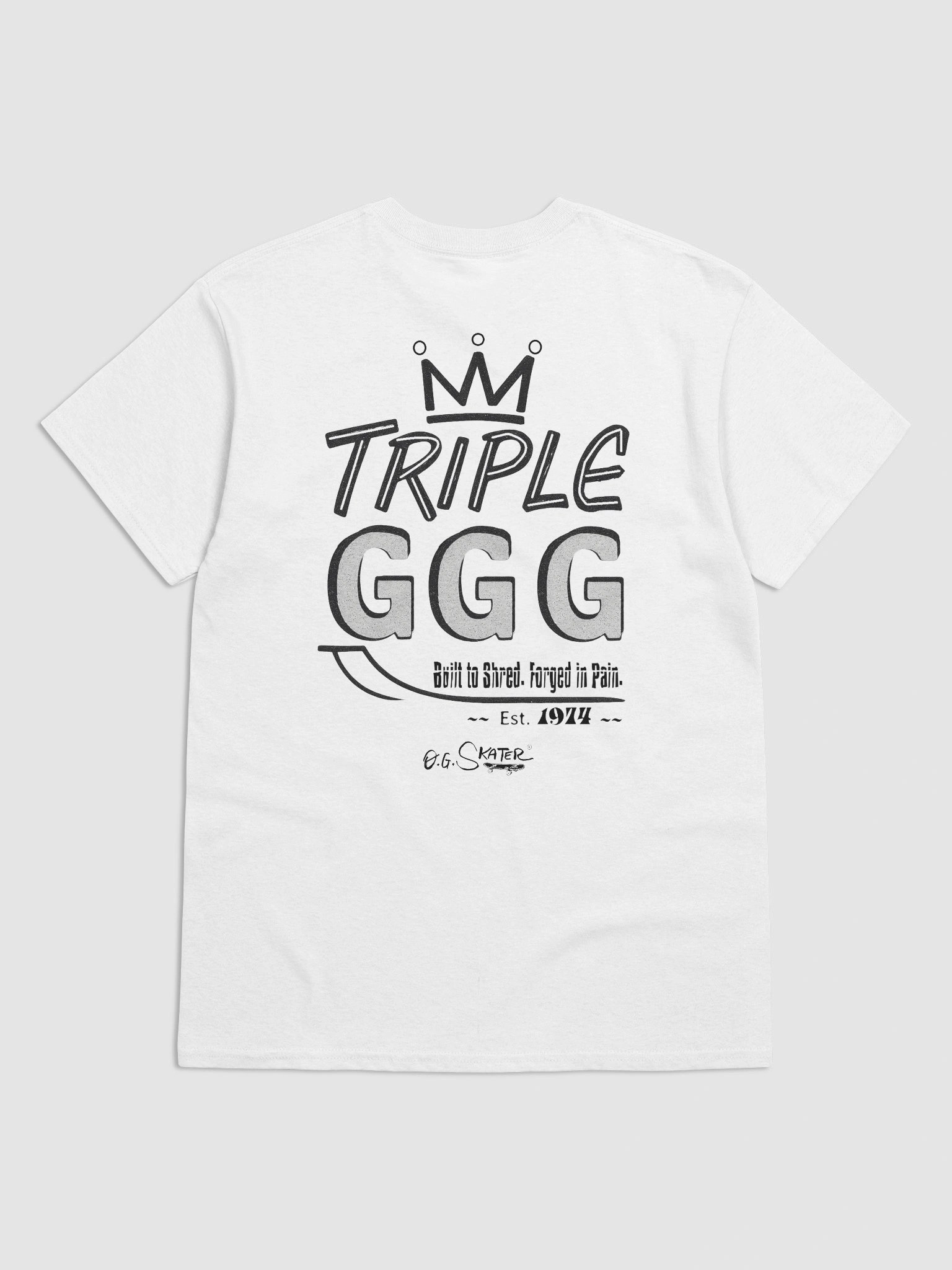 (1974) "Triple G" Tribute Tee by O.G. Skater product image (1)