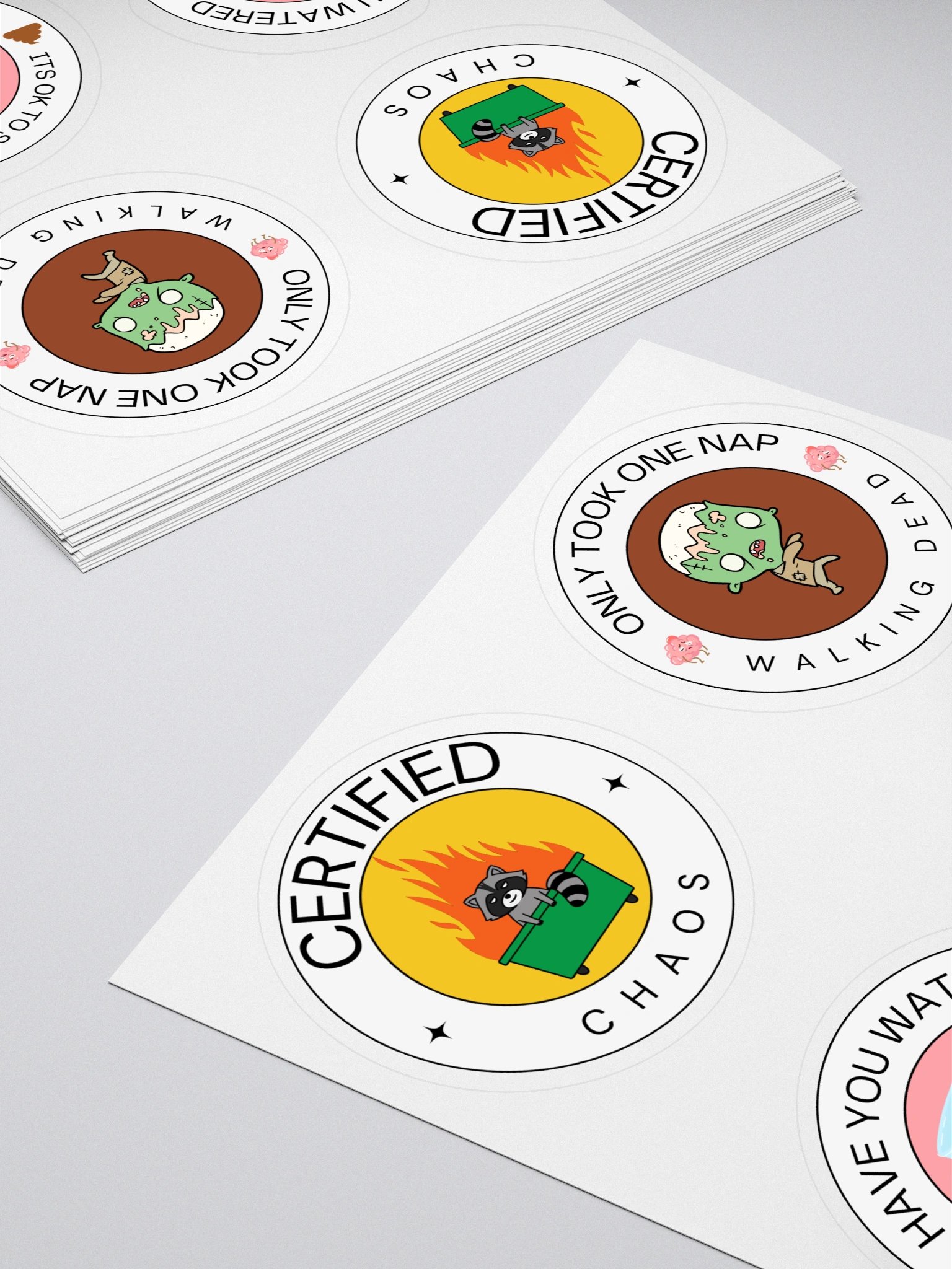 Chaotic Kiss Cut Sticker Set vol.1 product image (4)