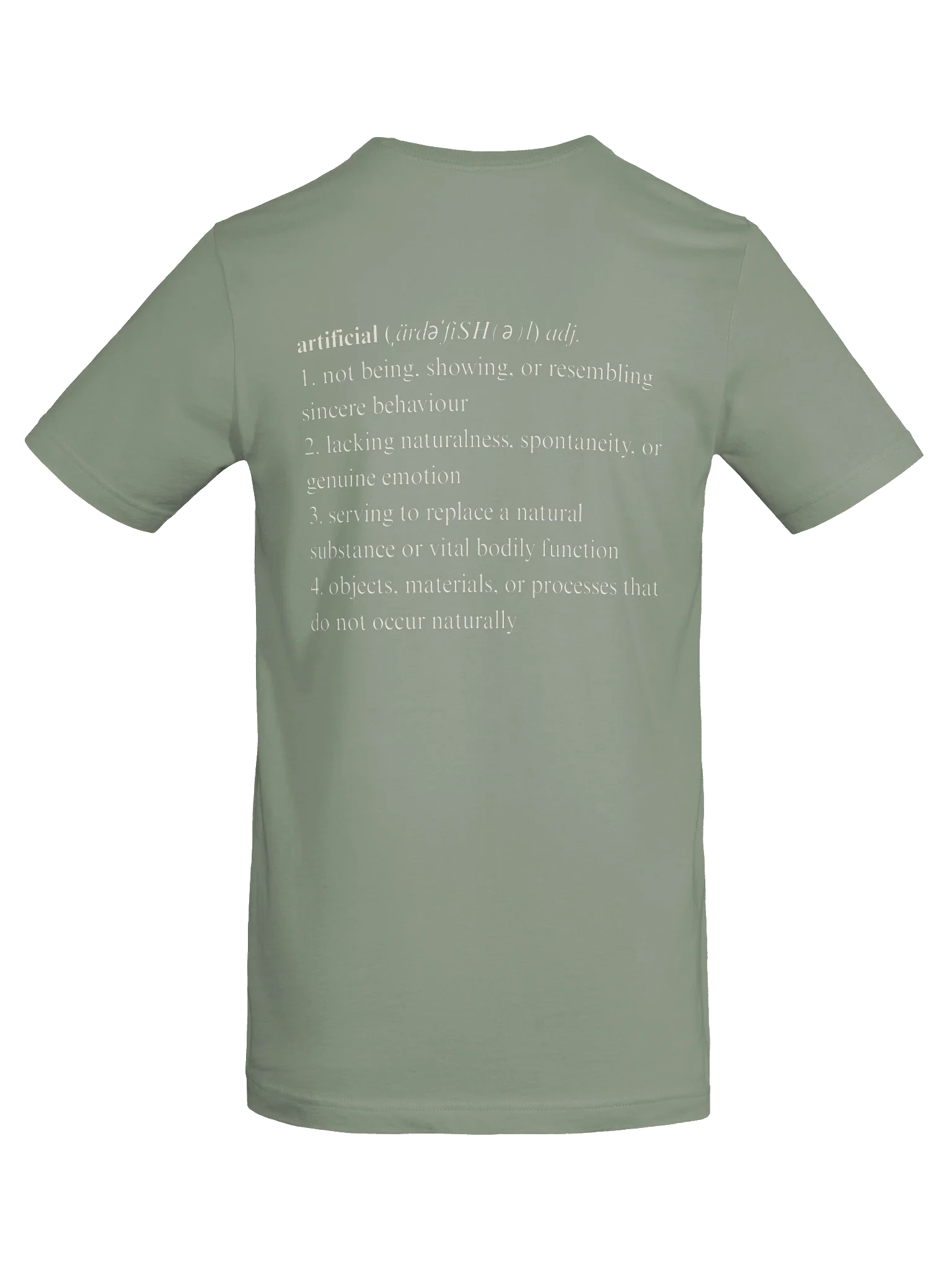 'no artificial ingredients' tee product image (18)
