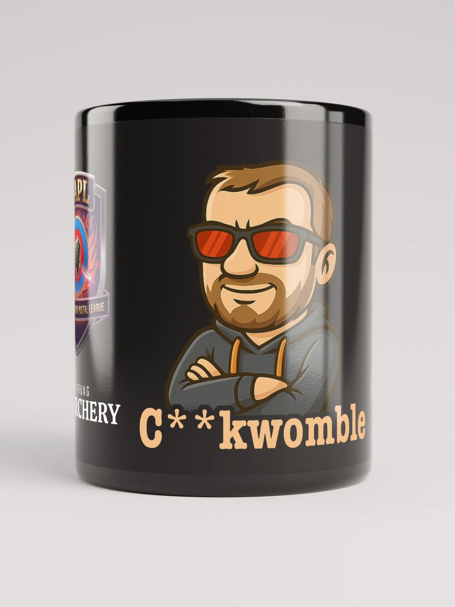 Nye C**kwomble Black Glossy Mug product image (5)